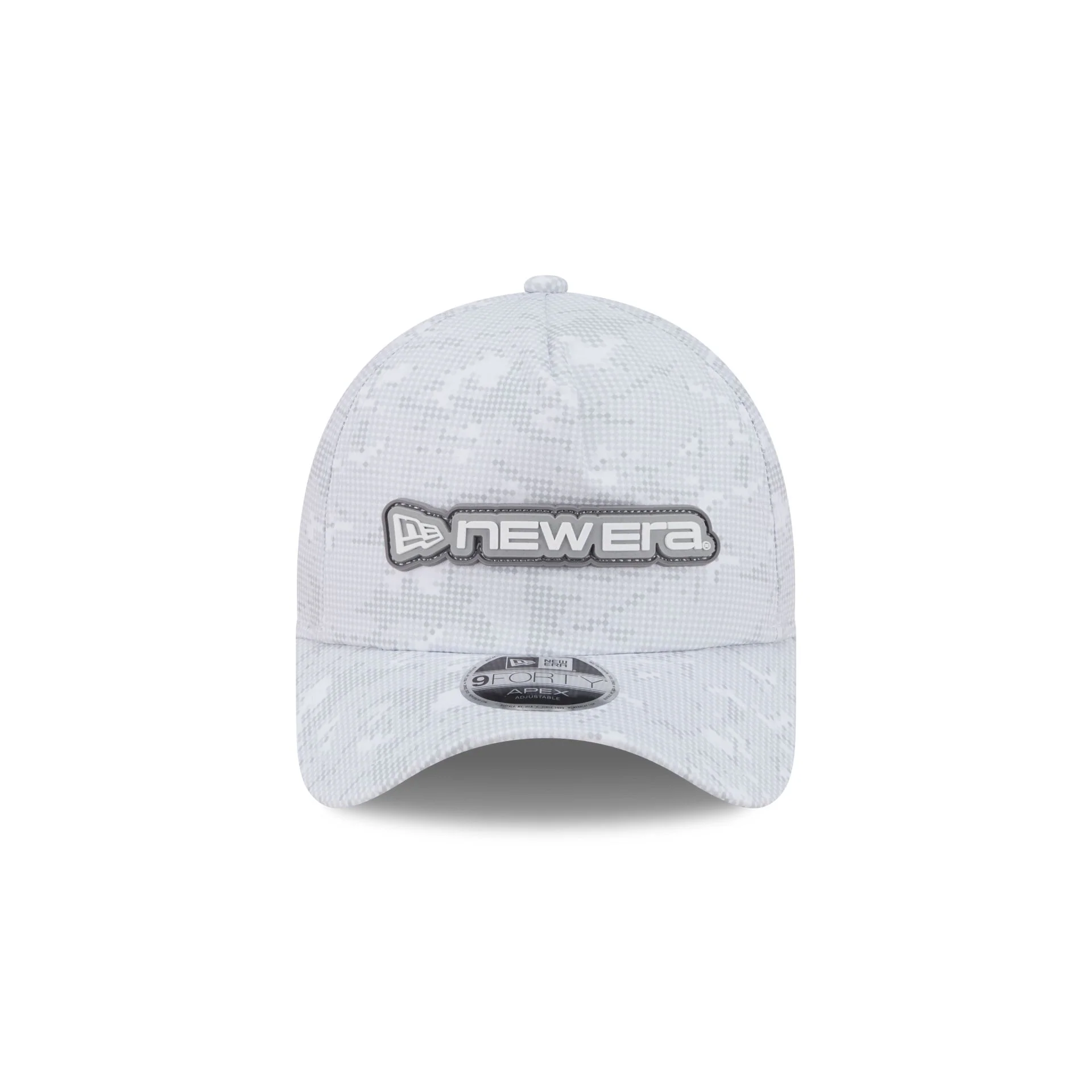 New Era Cap White Digi Camo 9FORTY APEX Adjustable Hat - Image 2