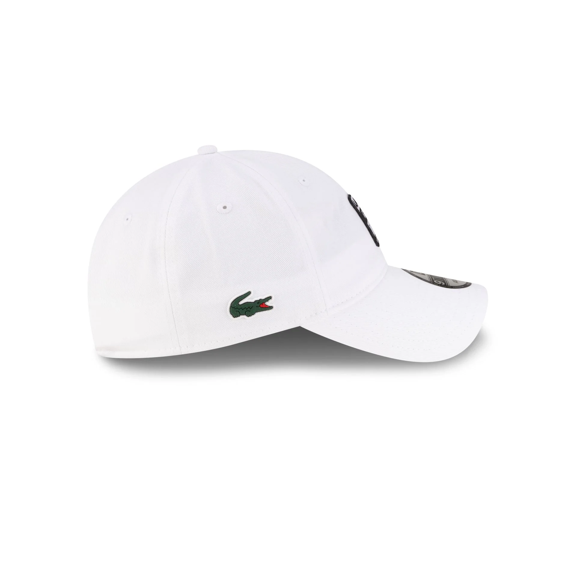 New Era Cap x Lacoste Ball Optic White 9TWENTY Adjustable Hat - Image 4