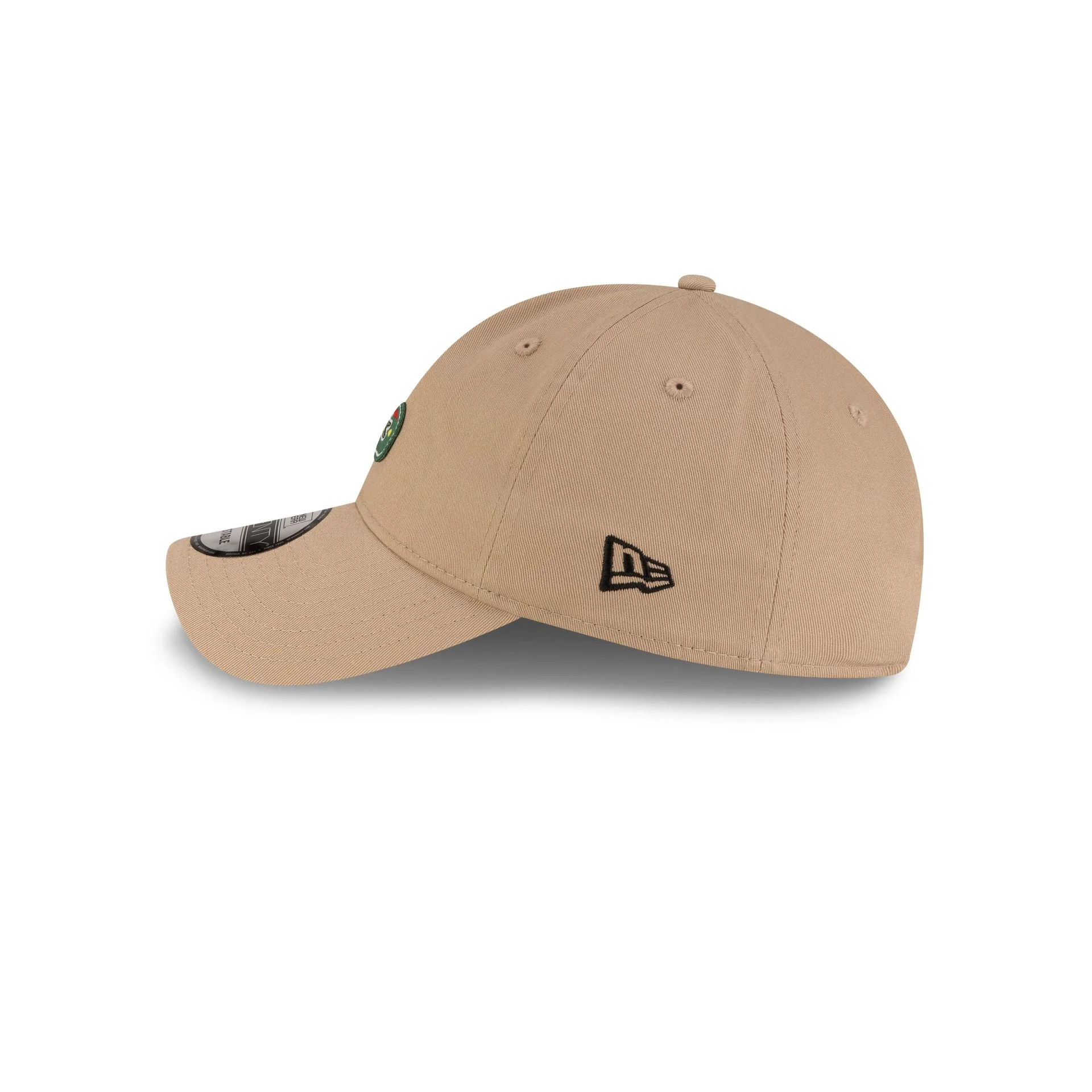 New Era Cap x Lacoste Flag Khaki 9TWENTY Adjustable Hat - Image 4
