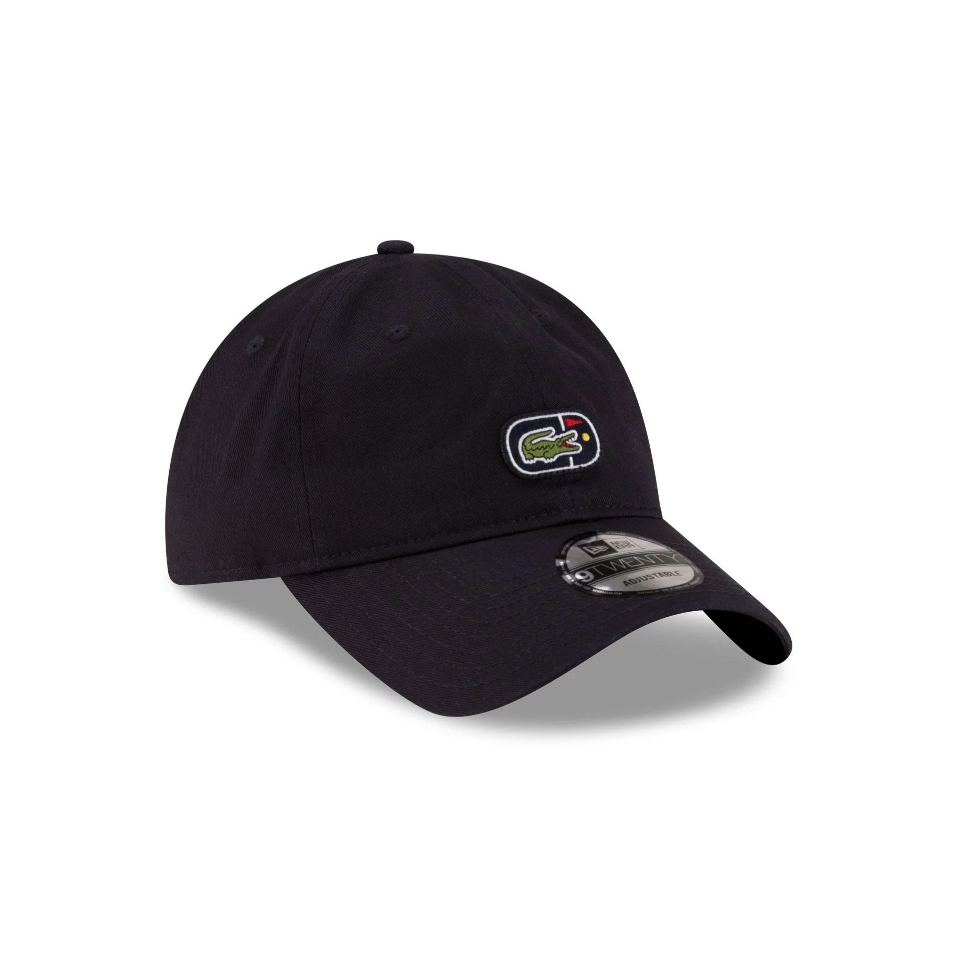 New Era Cap x Lacoste Flag Navy 9TWENTY Adjustable Hat - Image 3