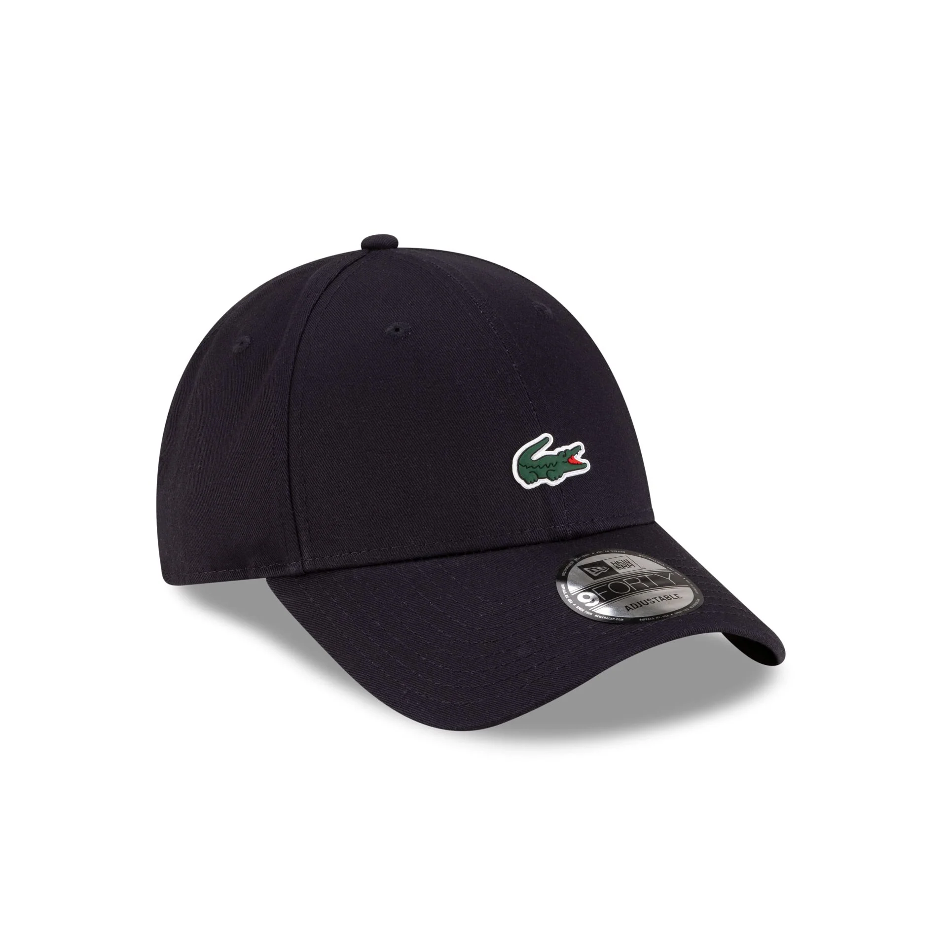 New Era Cap x Lacoste Navy 9FORTY Adjustable Hat - Image 3