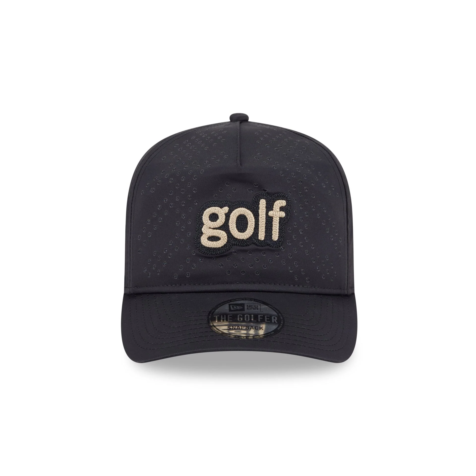 New Era Golf Black Golfer Hat - Image 2