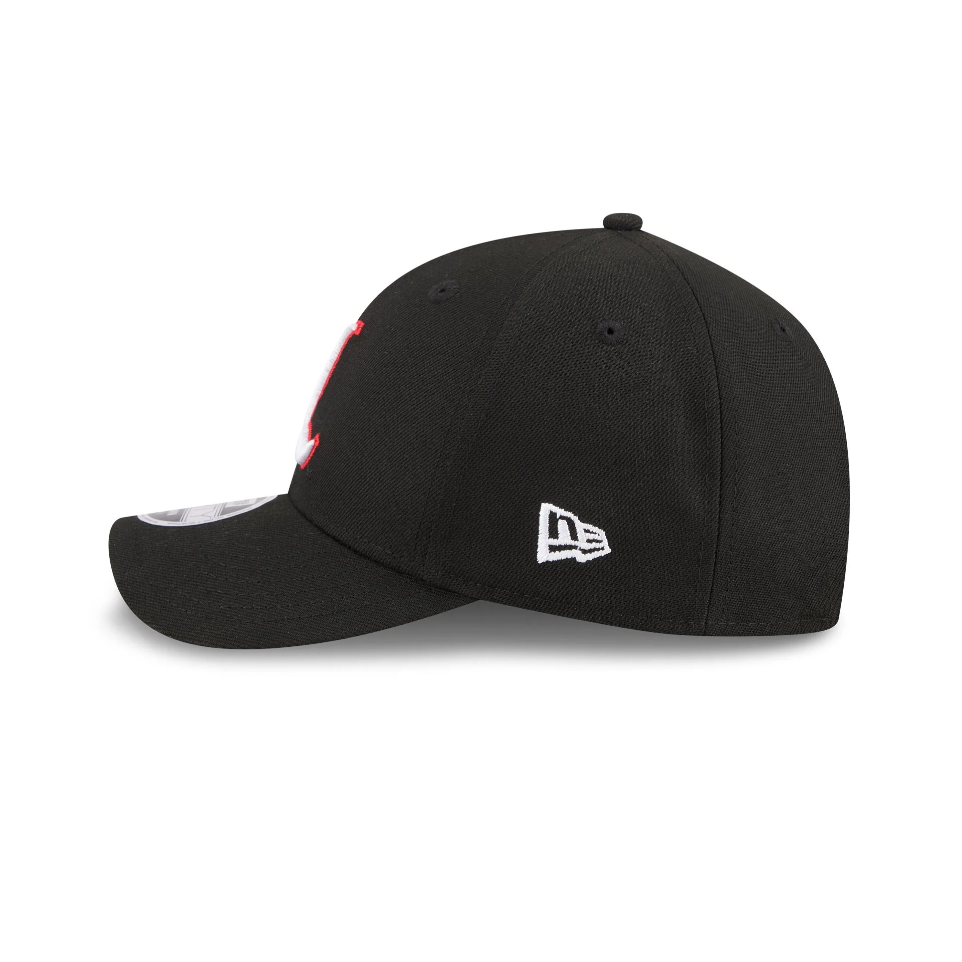 New Era x adidas Louisville Cardinals Black 9FORTY M-Crown Snapback Hat - Image 4