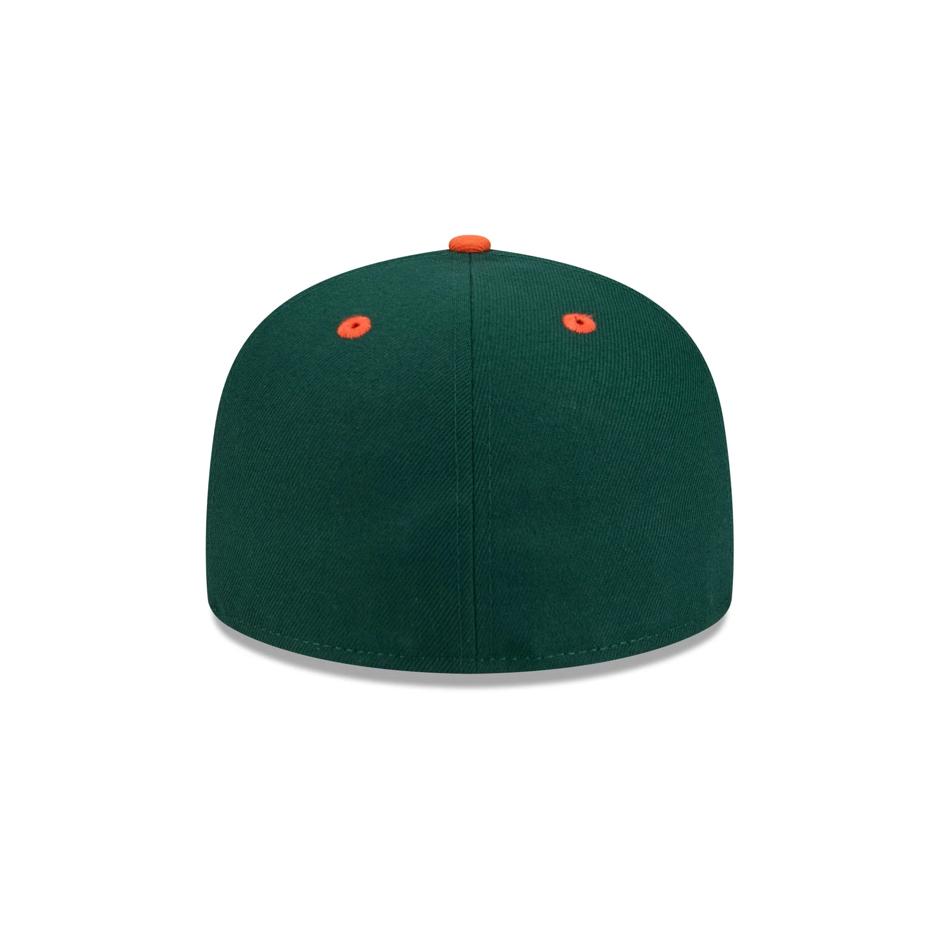 New Era x adidas Miami Hurricanes Dark Green 59FIFTY Fitted Hat - Image 6