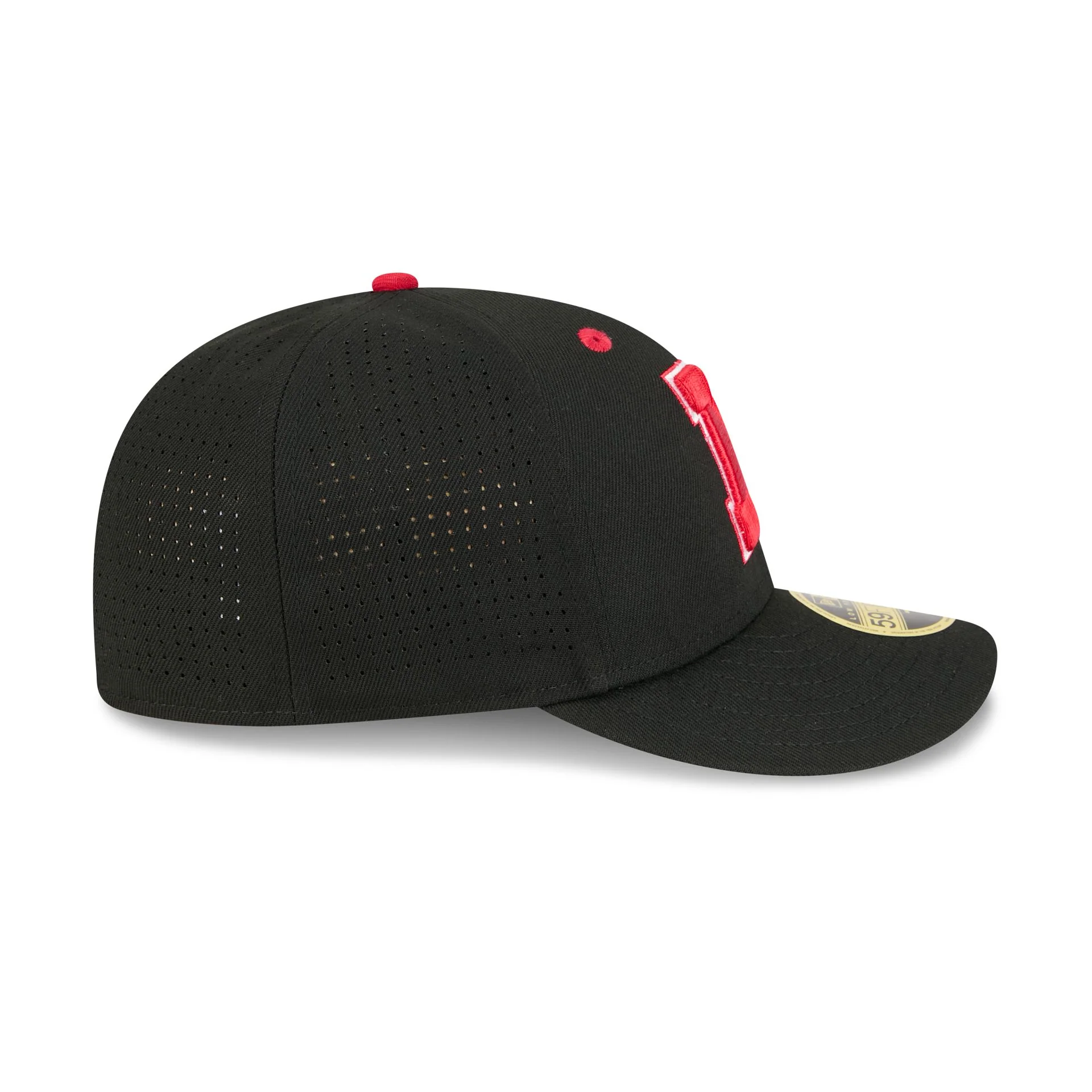 New Era x adidas Nebraska Cornhuskers Black Low Profile 59FIFTY Fitted Hat - Image 5