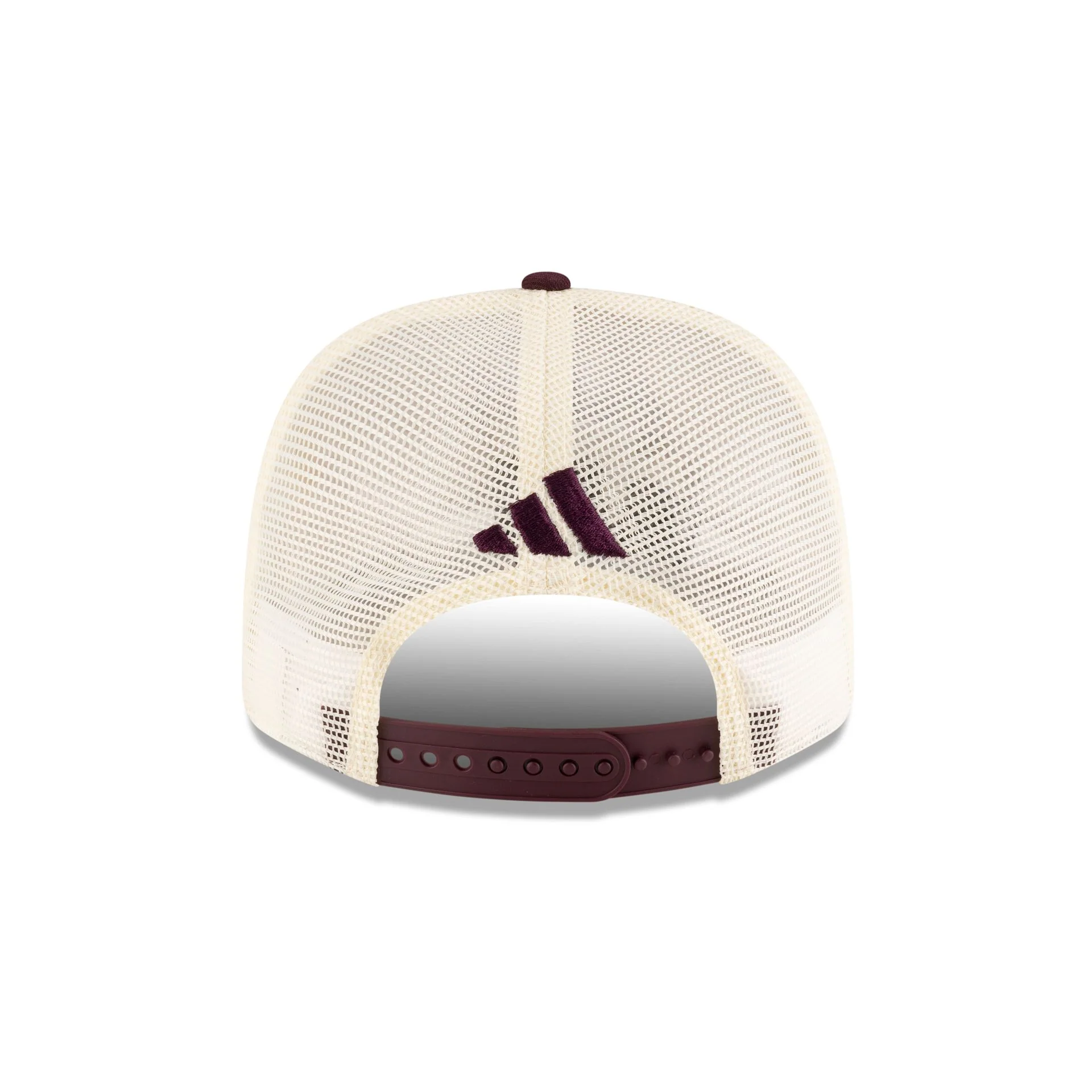 New Era x adidas Texas A&M Aggies Chrome White 9SEVENTY Trucker Hat - Image 6