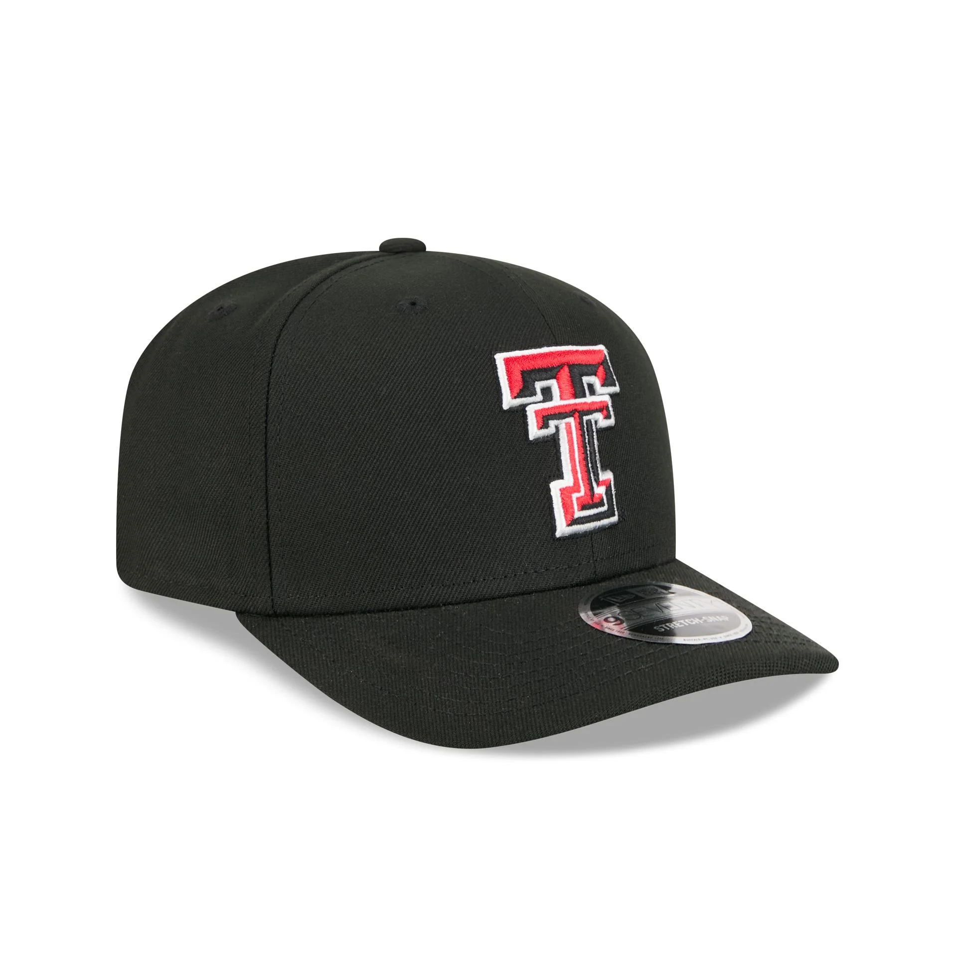 New Era x adidas Texas Tech Red Raiders 9SEVENTY Stretch-Snap Hat - Image 3