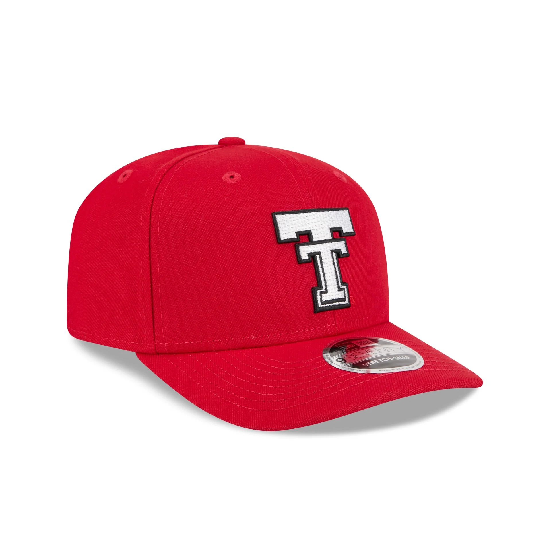 New Era x adidas Texas Tech Red Raiders College Vault 9SEVENTY Stretch-Snap Hat - Image 3