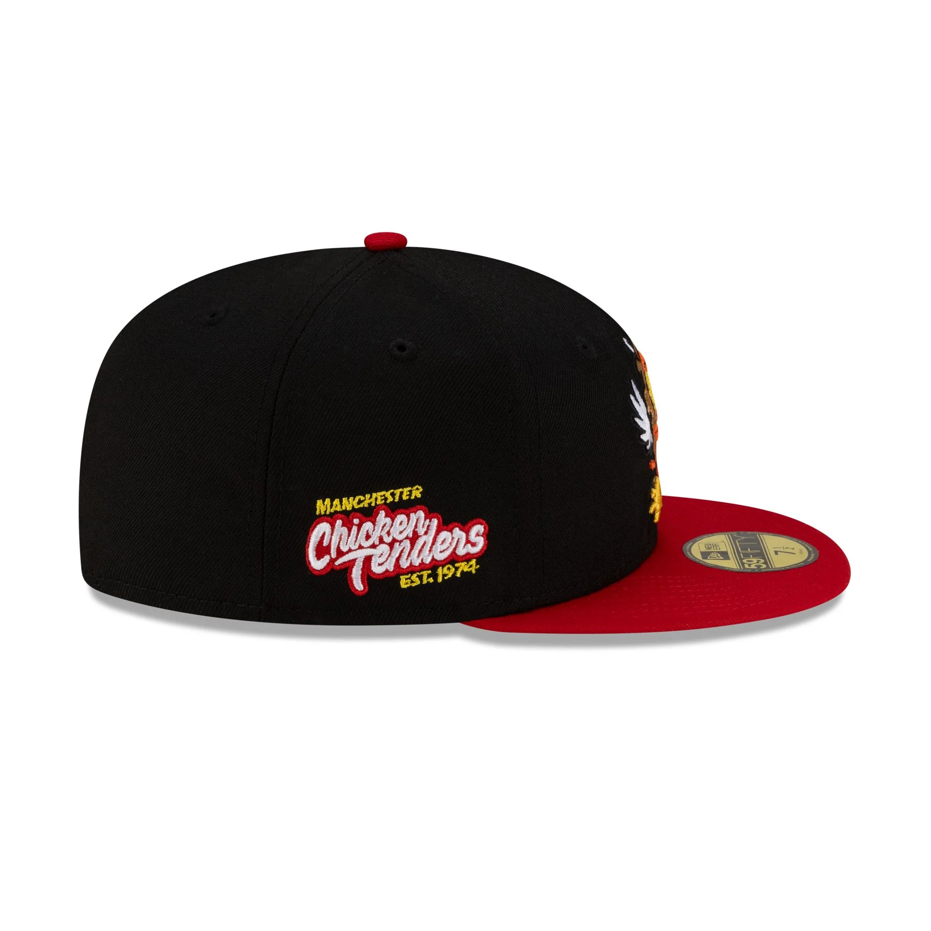 New Hampshire Fisher Cats Black Food Pack 59FIFTY Fitted Hat - Image 4