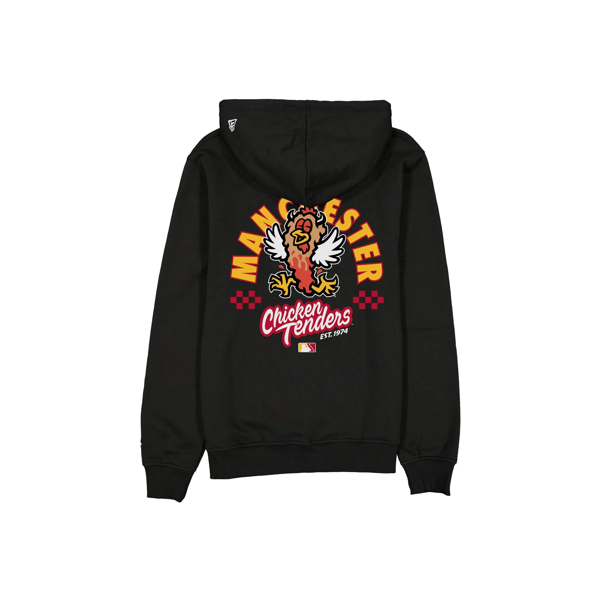 New Hampshire Fisher Cats Black Food Pack Hoodie - Image 2