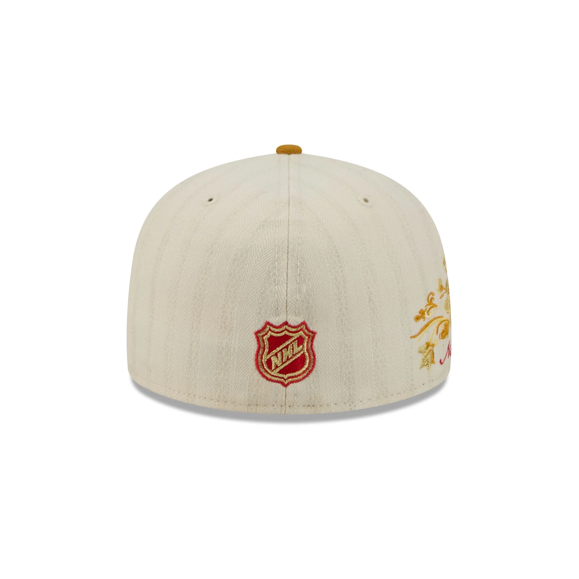 New Jersey Devils Chrome Herringbone 59FIFTY Fitted Hat - Image 6