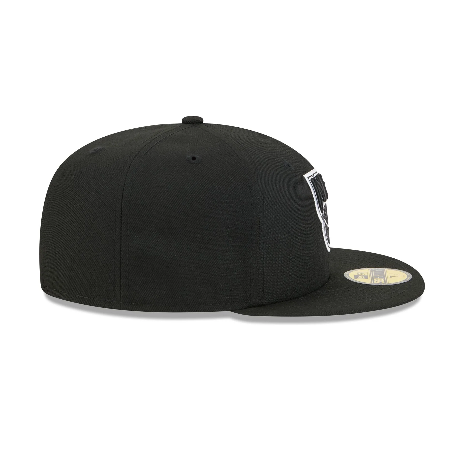 New Jersey Nets 1990-1996 Hardwood Classics Black 59FIFTY Fitted Hat - Image 5