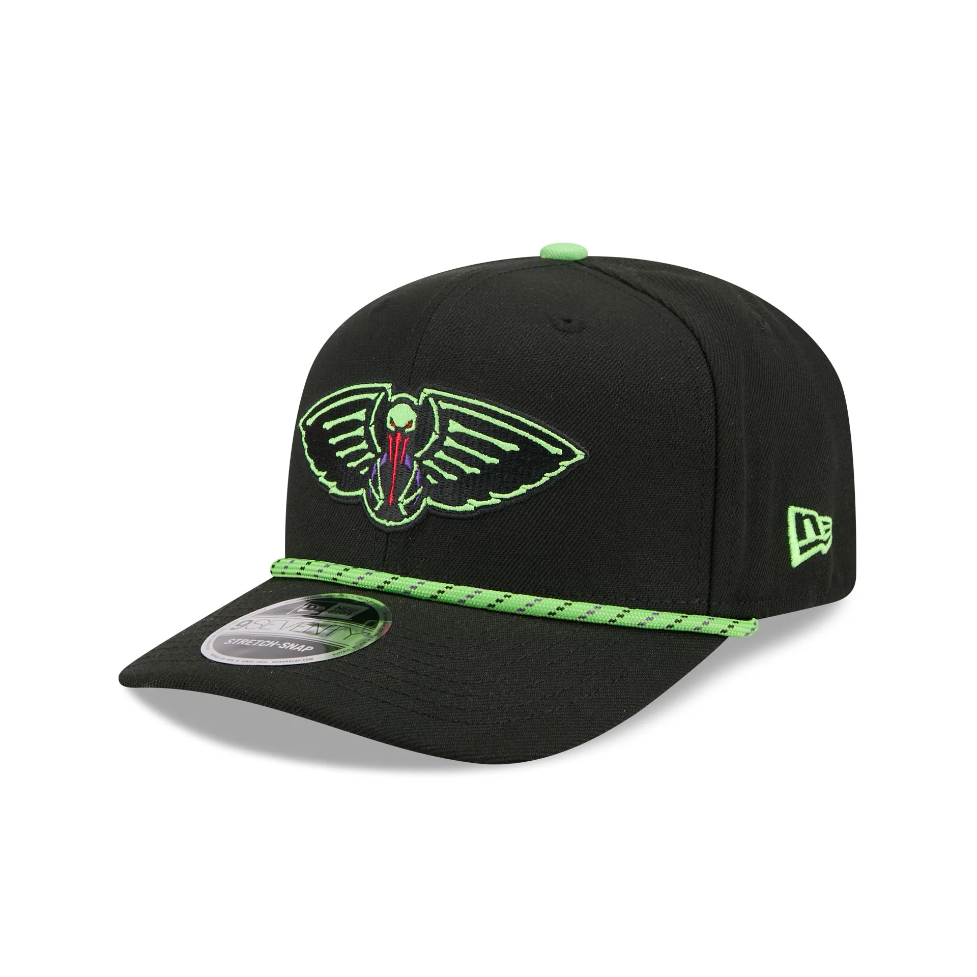New Orleans Pelicans 2025 City Edition 9SEVENTY Stretch-Snap Hat - Image 3