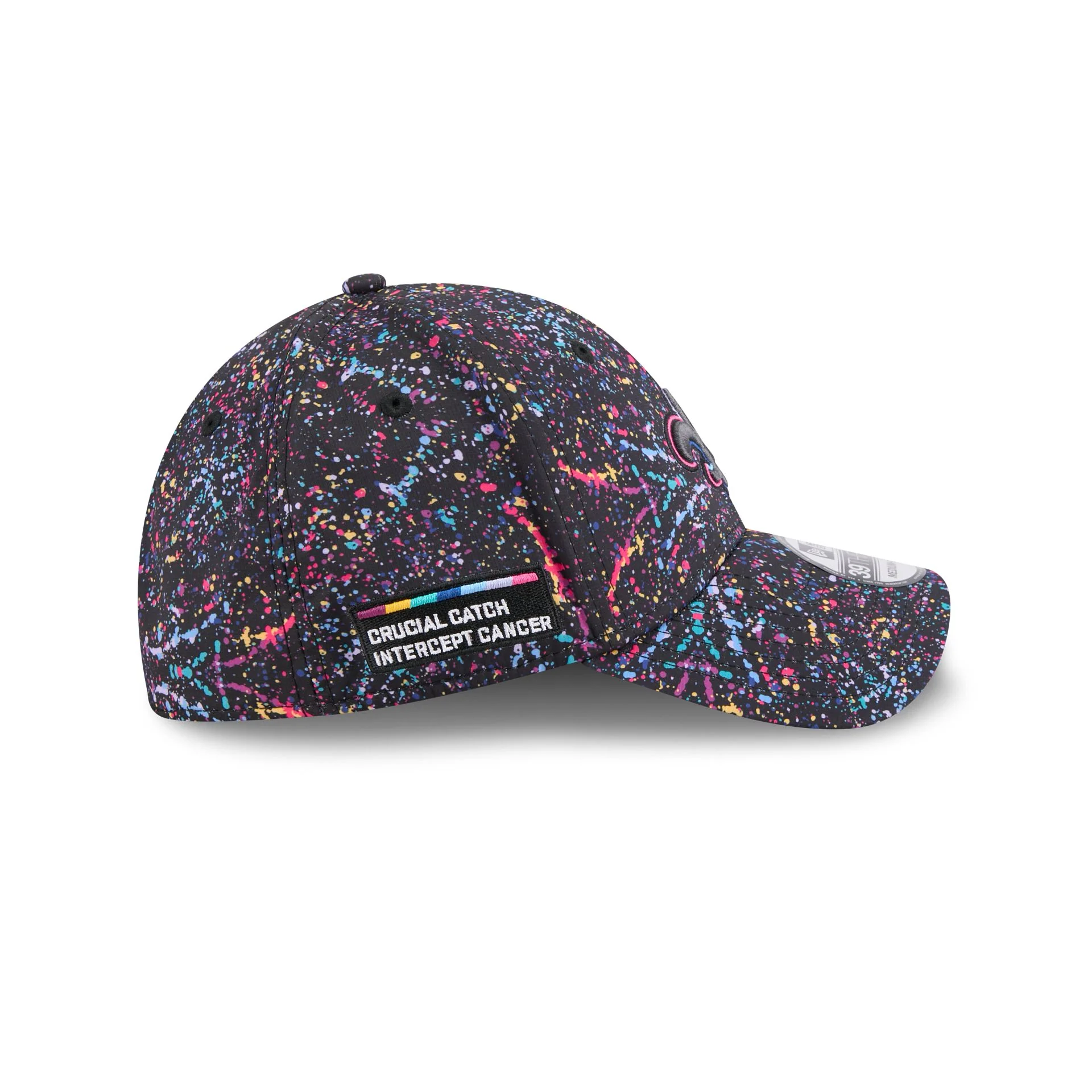 New Orleans Saints 2025 Crucial Catch 39THIRTY Stretch Fit Hat - Image 4