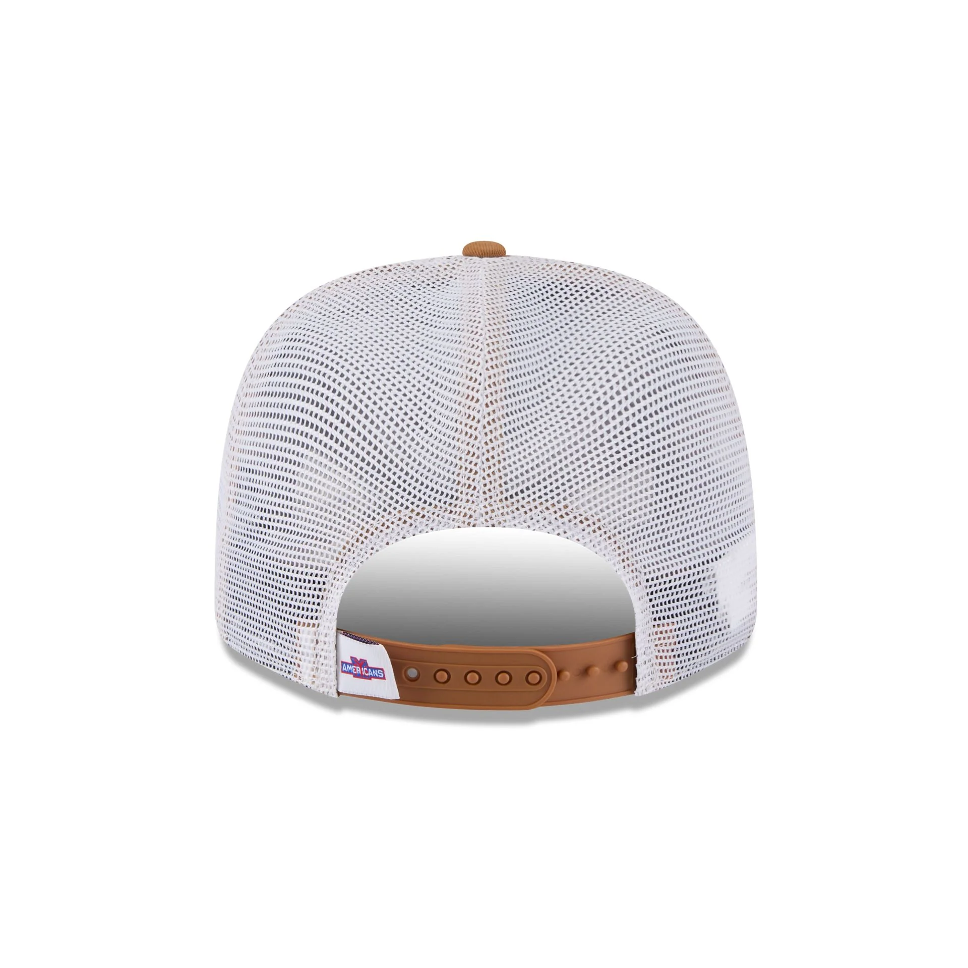 New York Americans Bronze 9SEVENTY Trucker Hat - Image 6