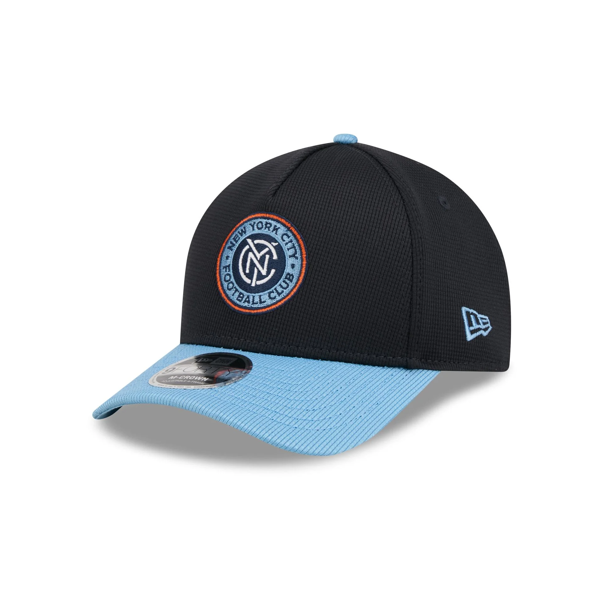 New York City FC 2026 Jersey Hook 9FORTY M-Crown A-Frame Snapback Hat - Image 3