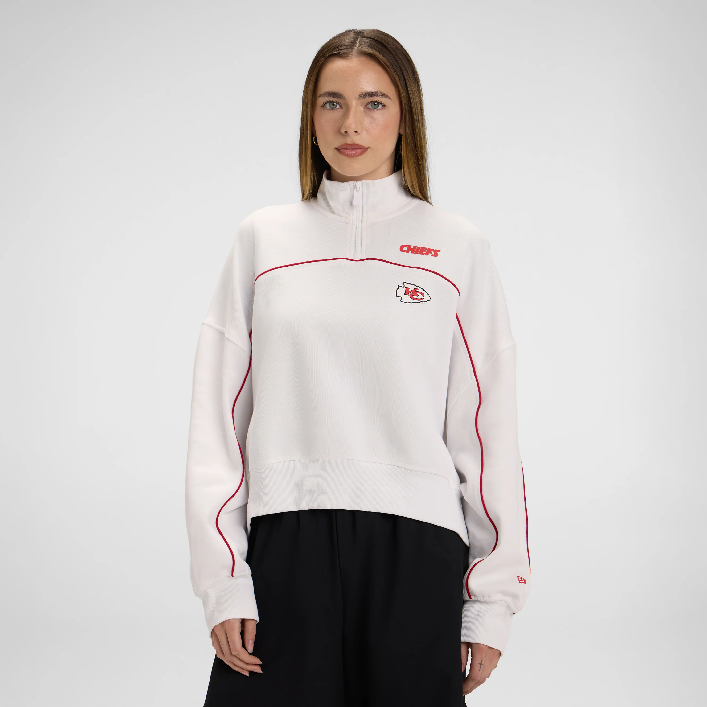 Miami Dolphins 2025 Functional Fandom Women's Quarter Zip - Image 4