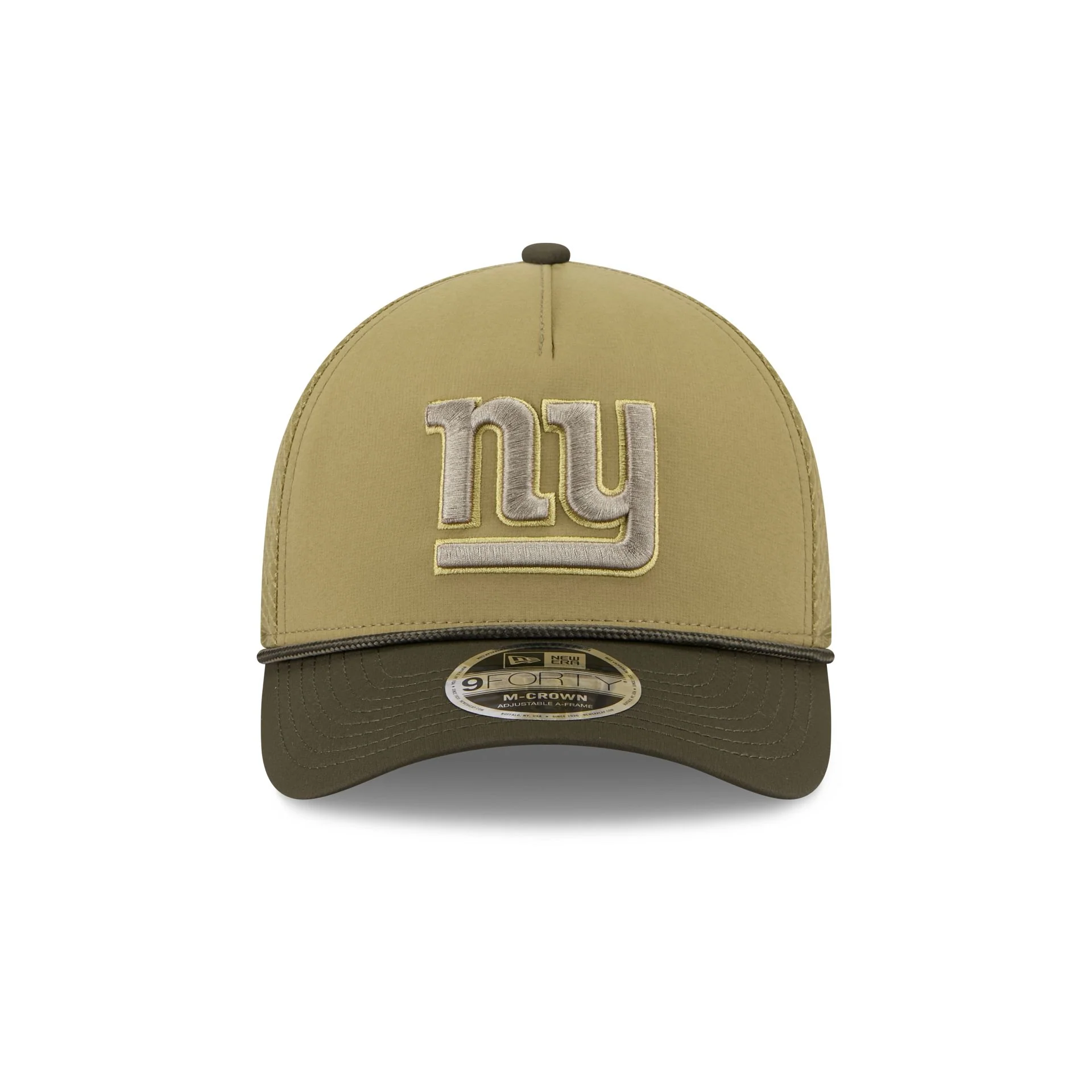 New York Giants 2025 Salute to Service 9FORTY M-Crown A-Frame Trucker Hat - Image 2