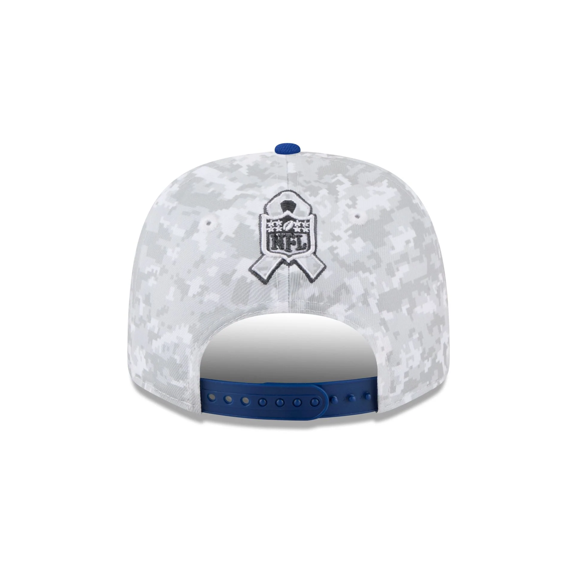 New York Giants 2025 Salute to Service Fan Gear 9SEVENTY Stretch-Snap Hat - Image 6