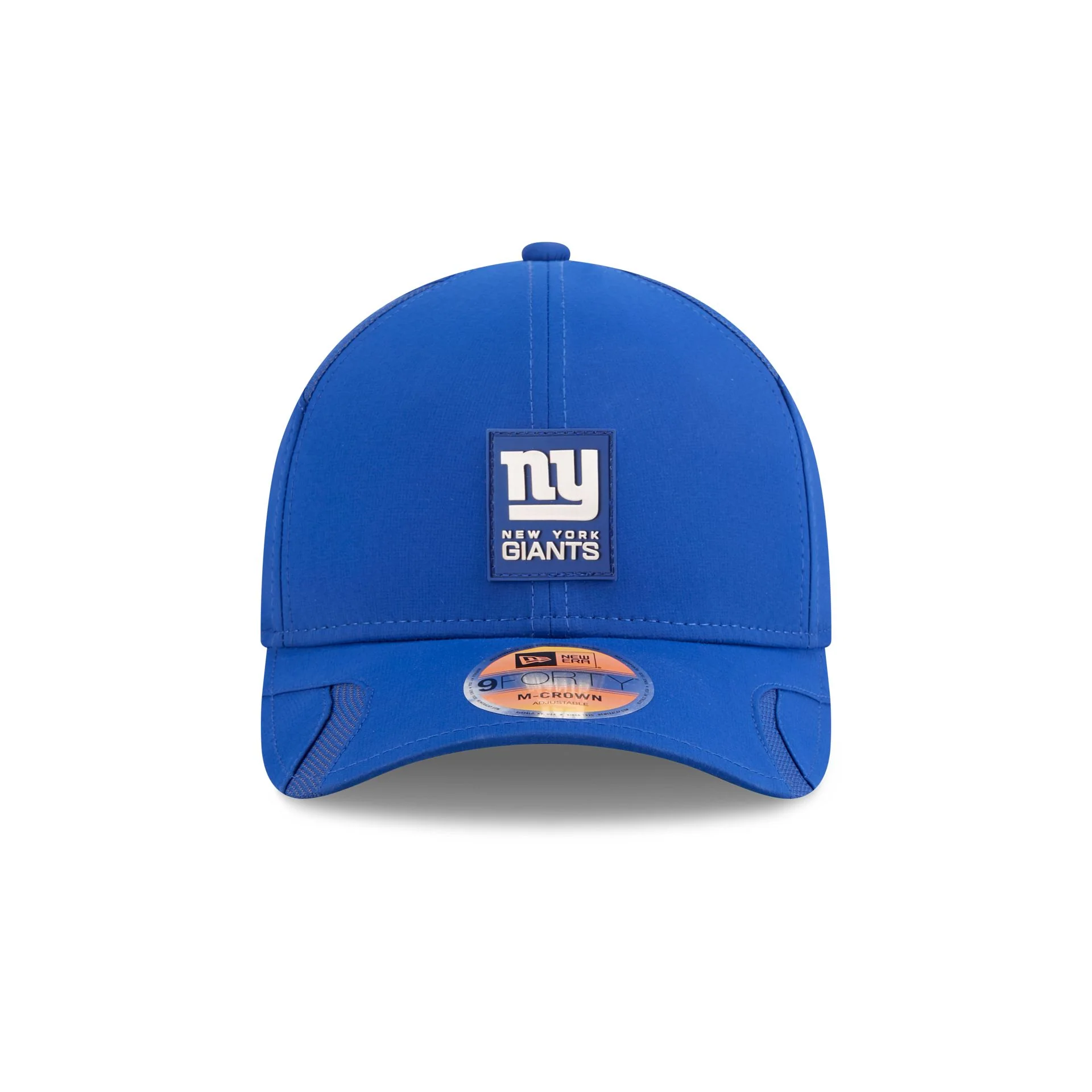 New York Giants 2025 Sideline Hot Weather 9FORTY M-Crown Snapback Hat - Image 2
