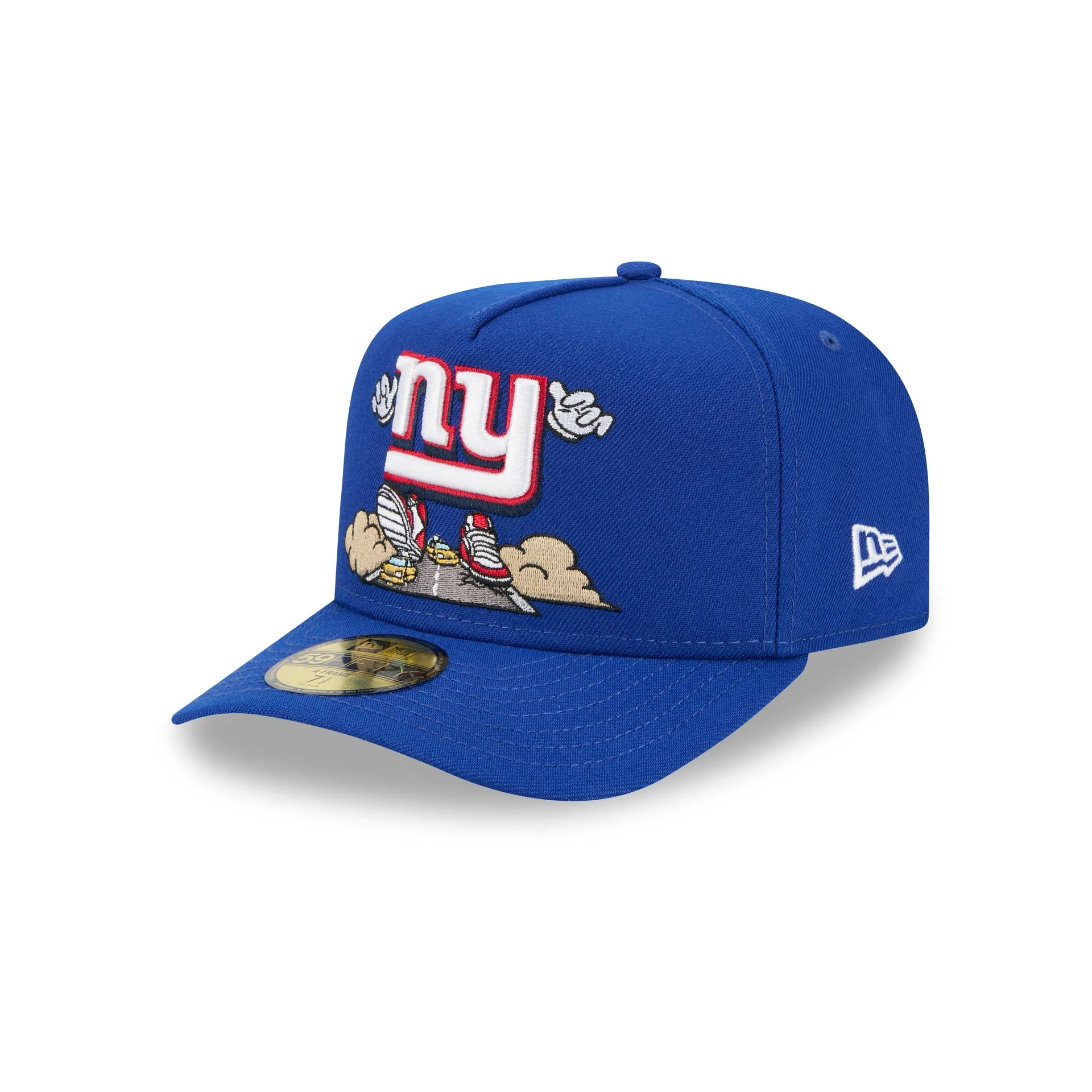 New York Giants Cartoon 59FIFTY A-Frame Fitted Hat - Image 3