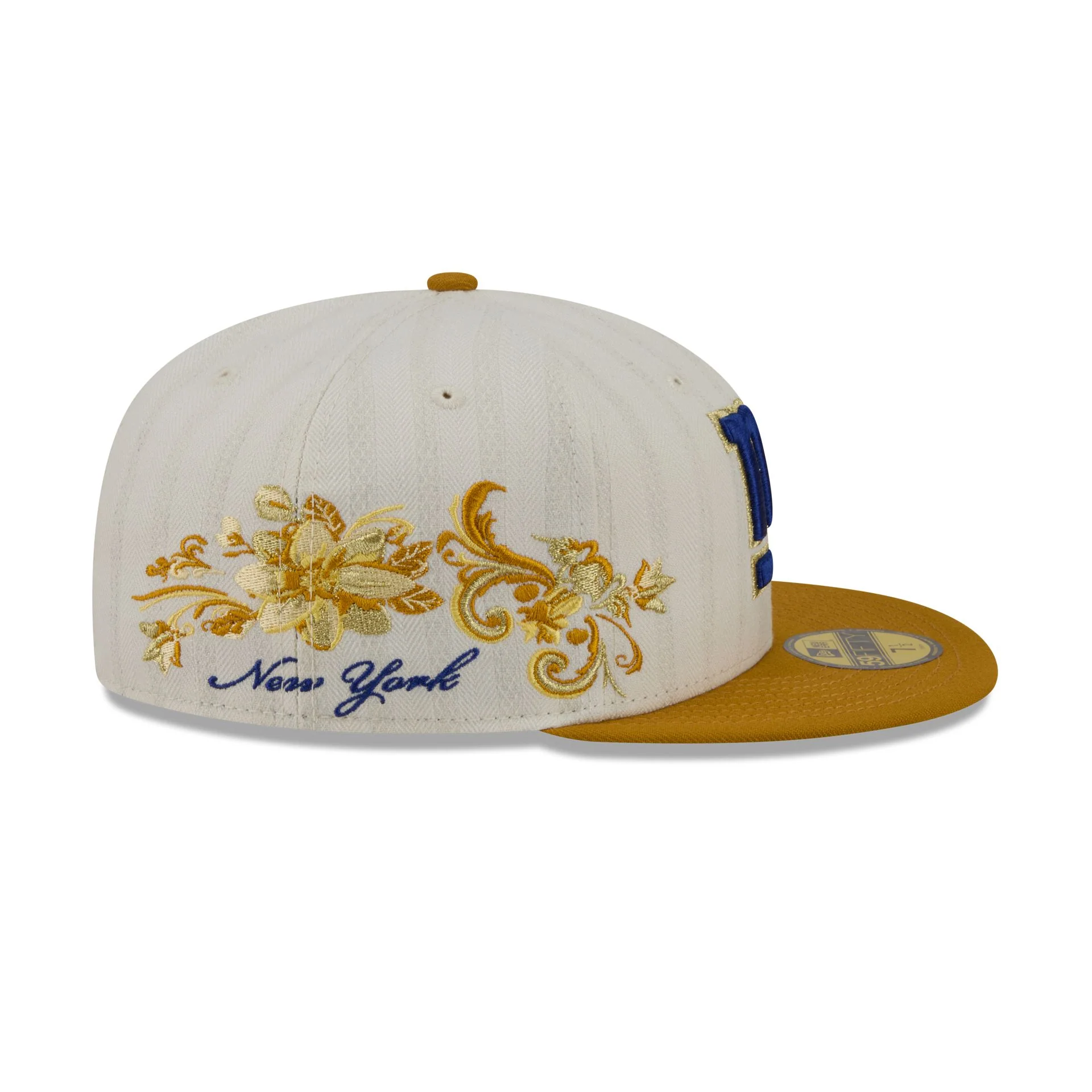 New York Giants Chrome Herringbone 59FIFTY Fitted Hat - Image 4