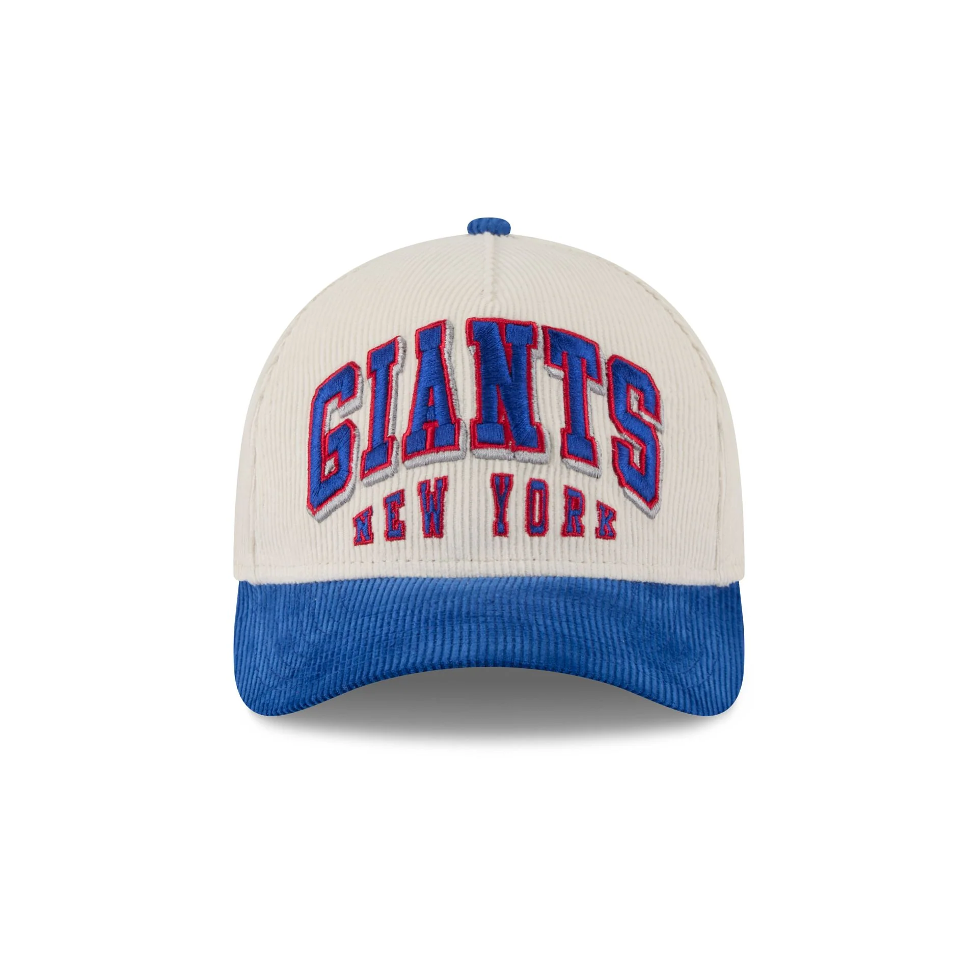New York Giants Stacked Corduroy 9FORTY M-Crown A-Frame Snapback Hat - Image 2