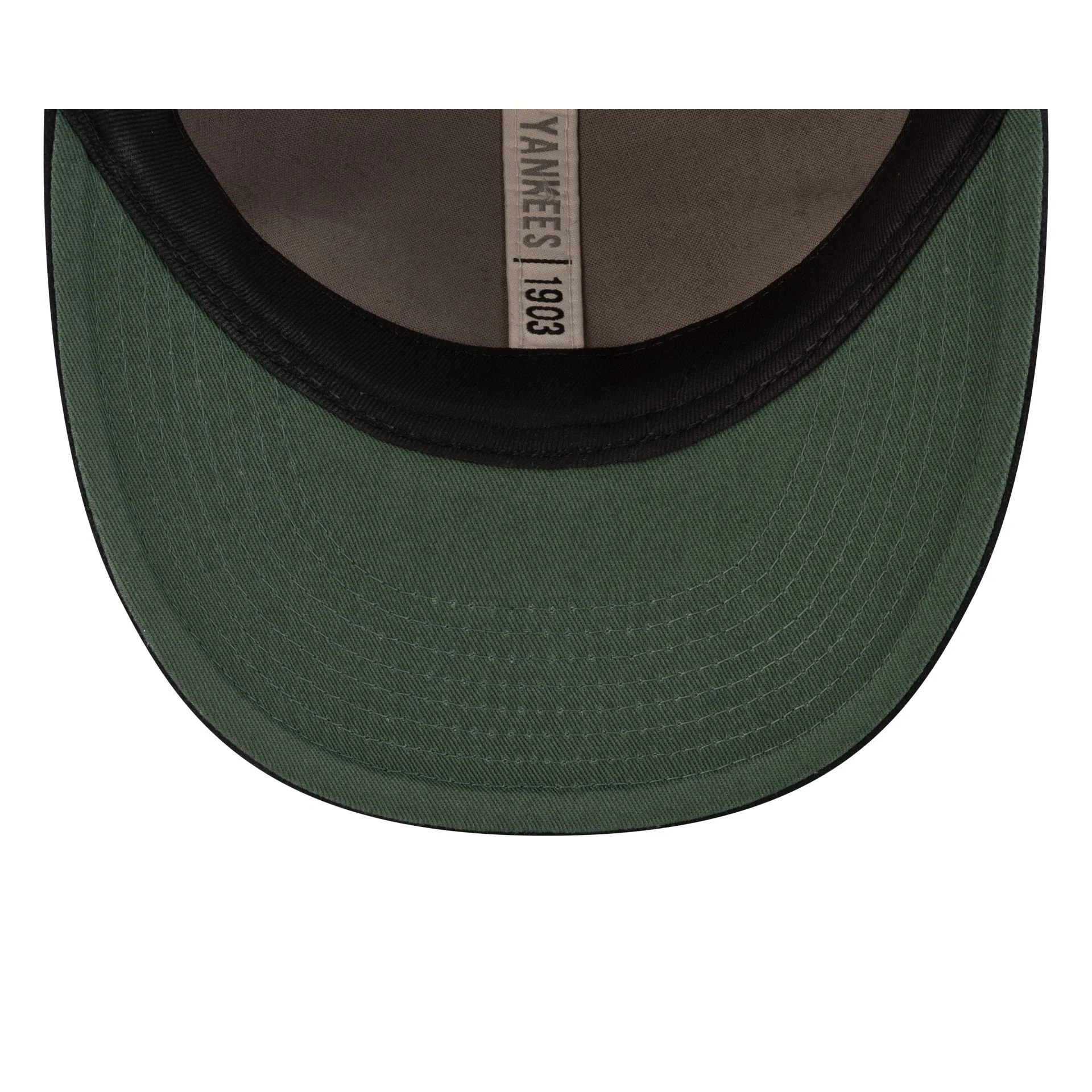 New York Highlanders Black Melton Wool Heritage Series Retro Crown 9FIFTY Strapback Hat - Image 7