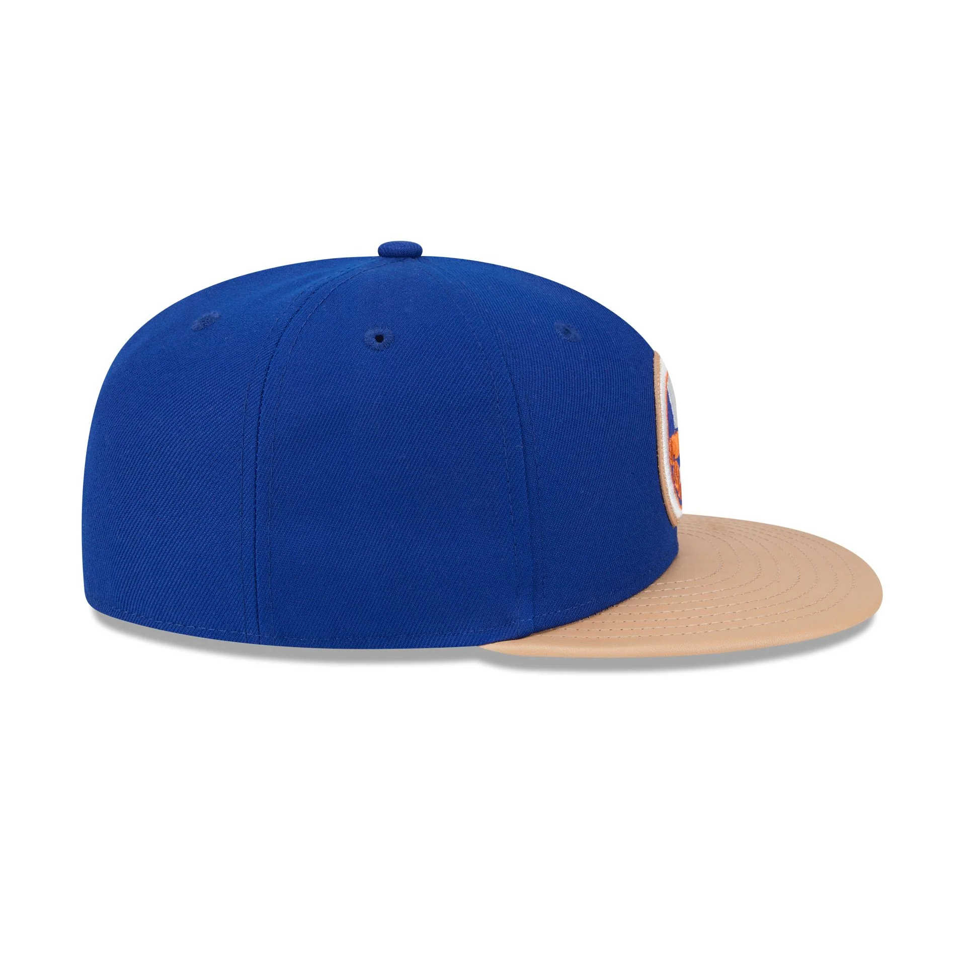 New York Islanders Leather Visor 59FIFTY Fitted Hat - Image 5