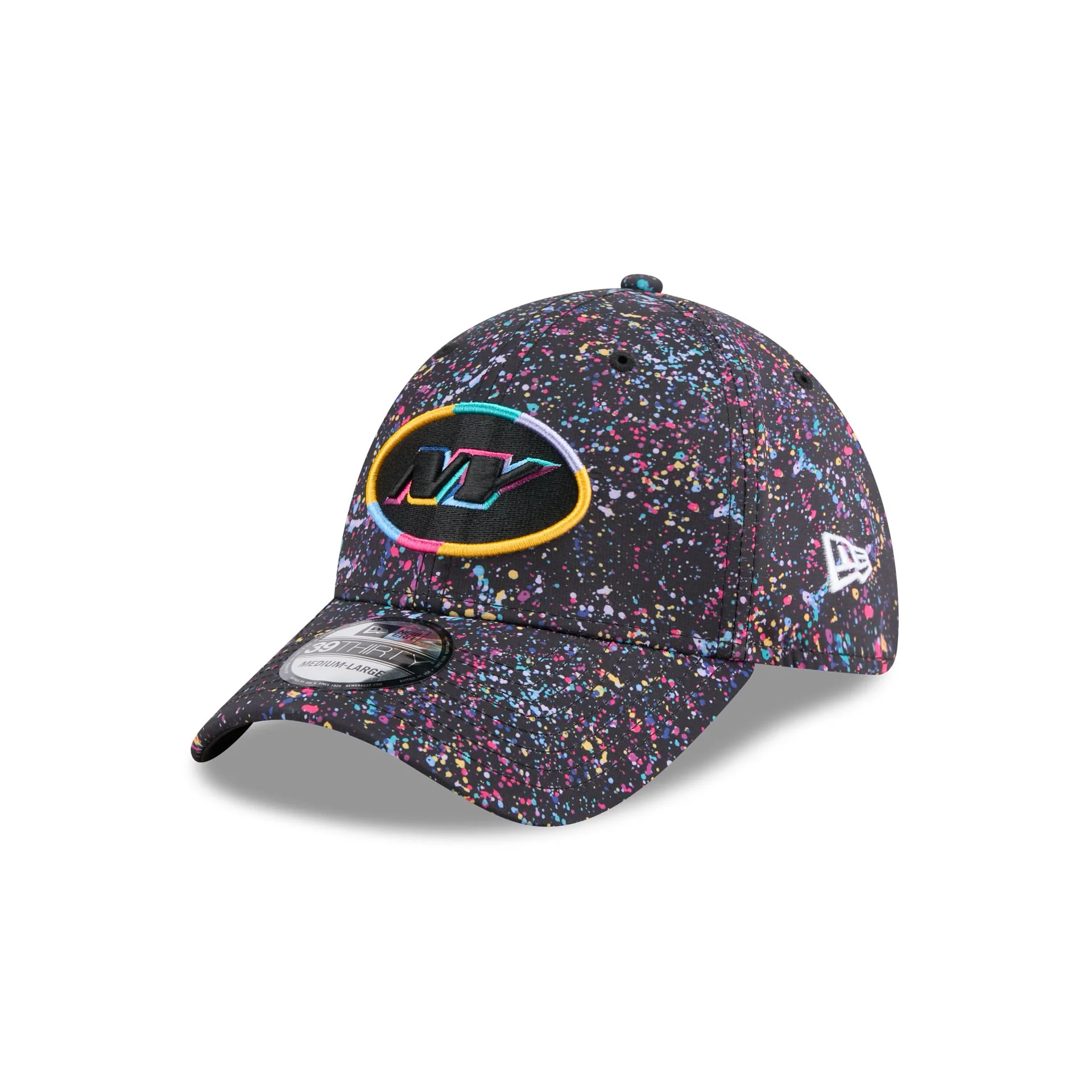 New York Jets 2025 Crucial Catch 39THIRTY Stretch Fit Hat - Image 3