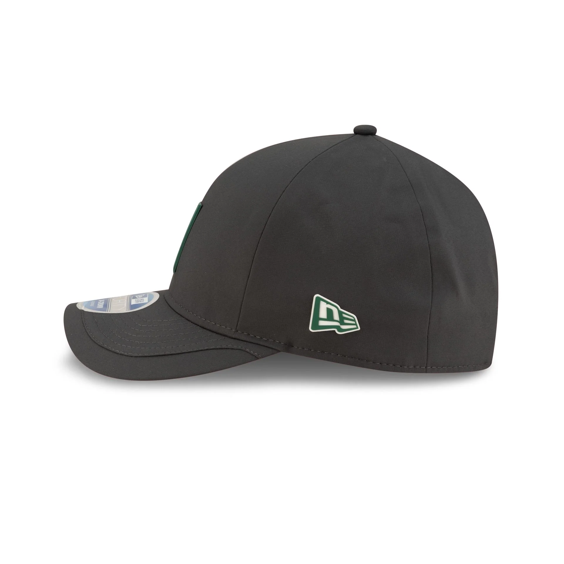 New York Jets 2025 Sideline Cold Weather Steel Clouds 9FORTY M-Crown Snapback Hat - Image 4