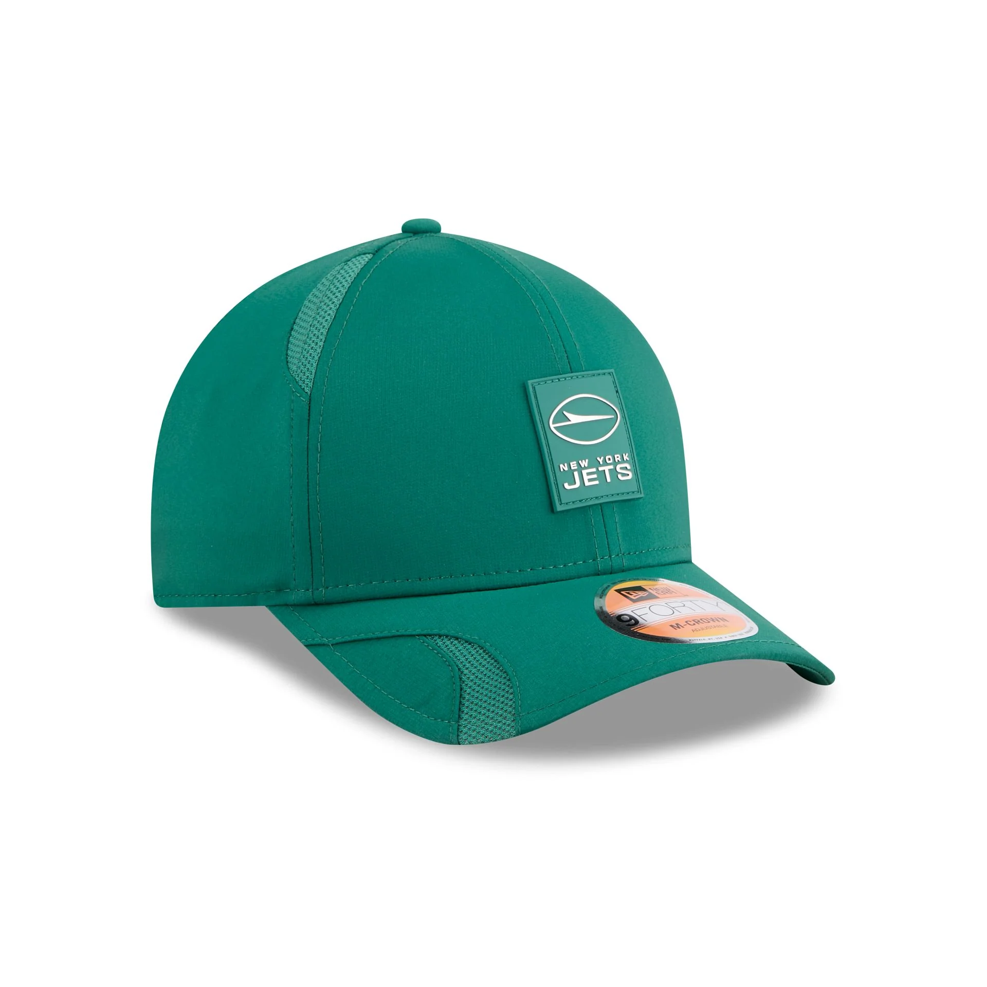 New York Jets 2025 Sideline Hot Weather 9FORTY M-Crown Snapback Hat - Image 3