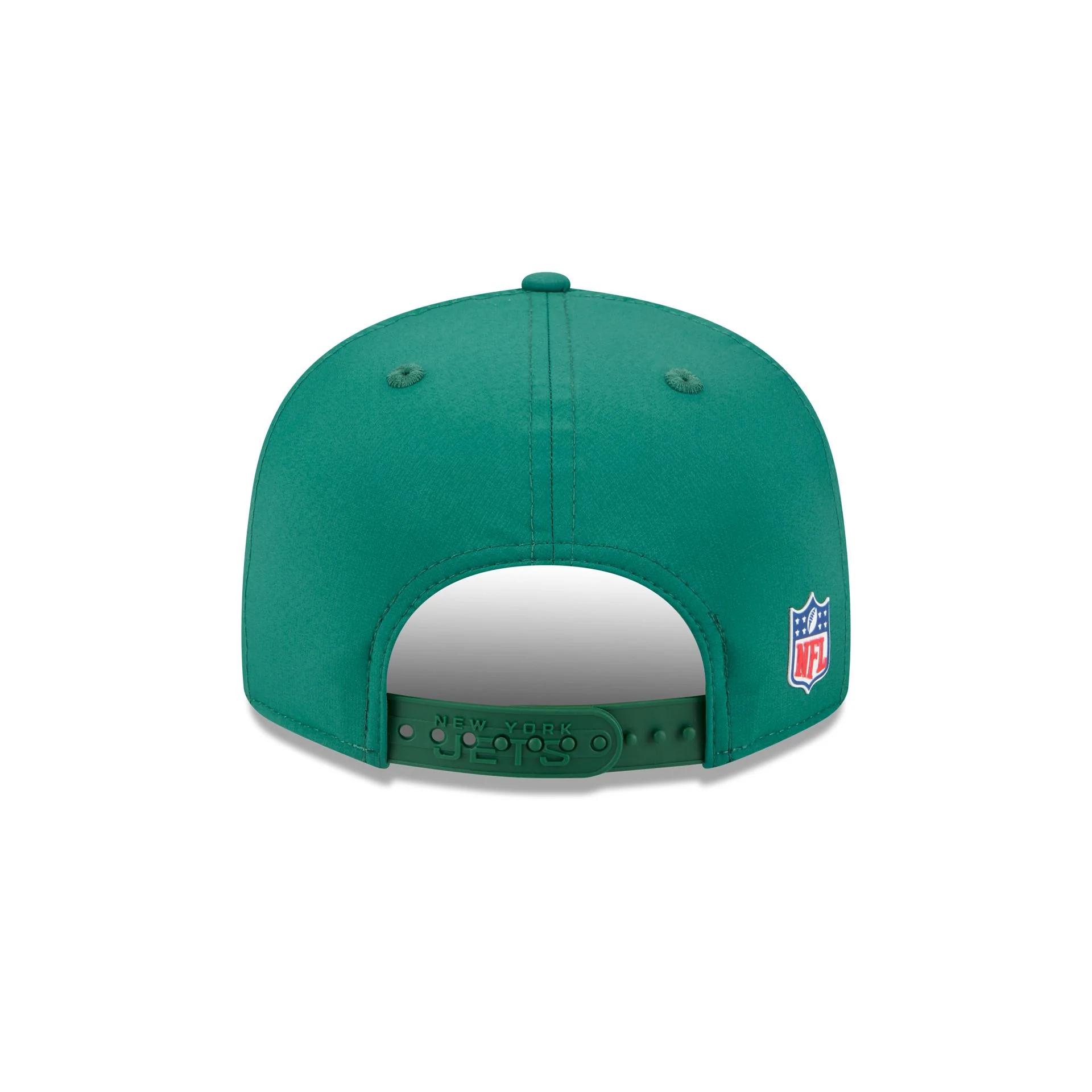 New York Jets 2025 Sideline Hot Weather Split Panel 9FIFTY Snapback Hat - Image 6
