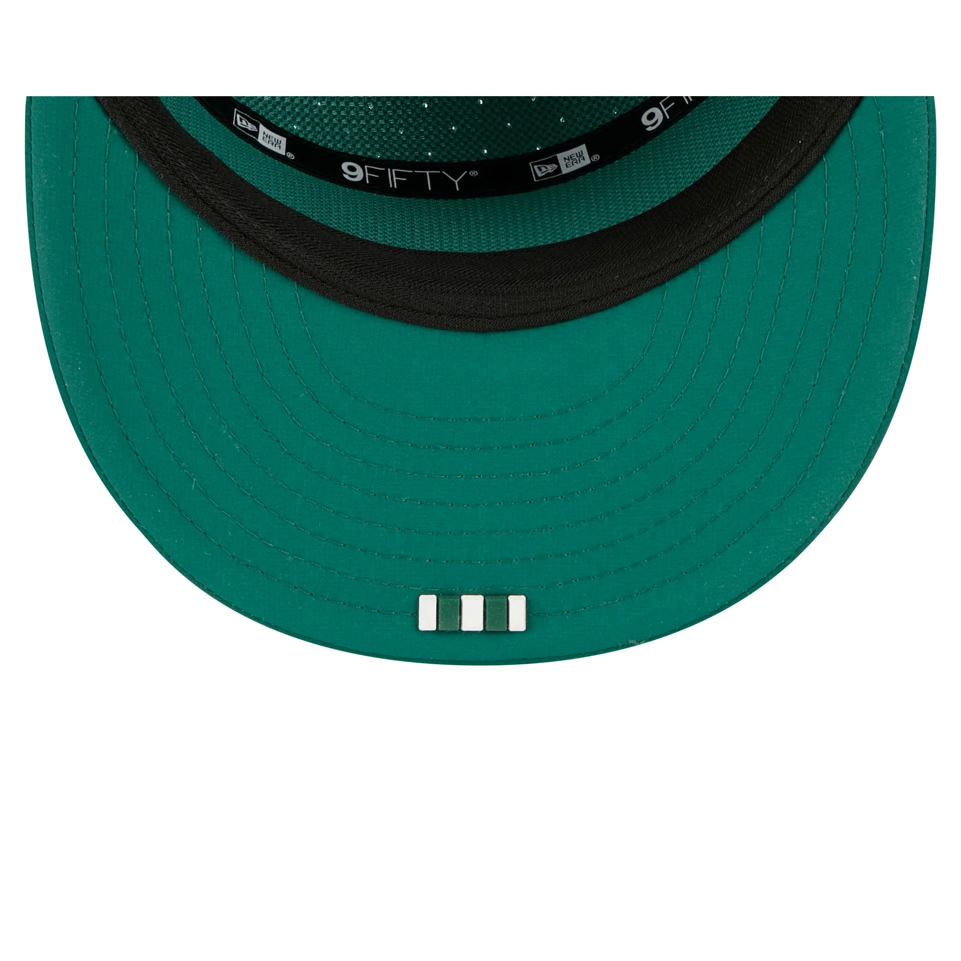 New York Jets 2025 Sideline Hot Weather Split Panel 9FIFTY Snapback Hat - Image 7