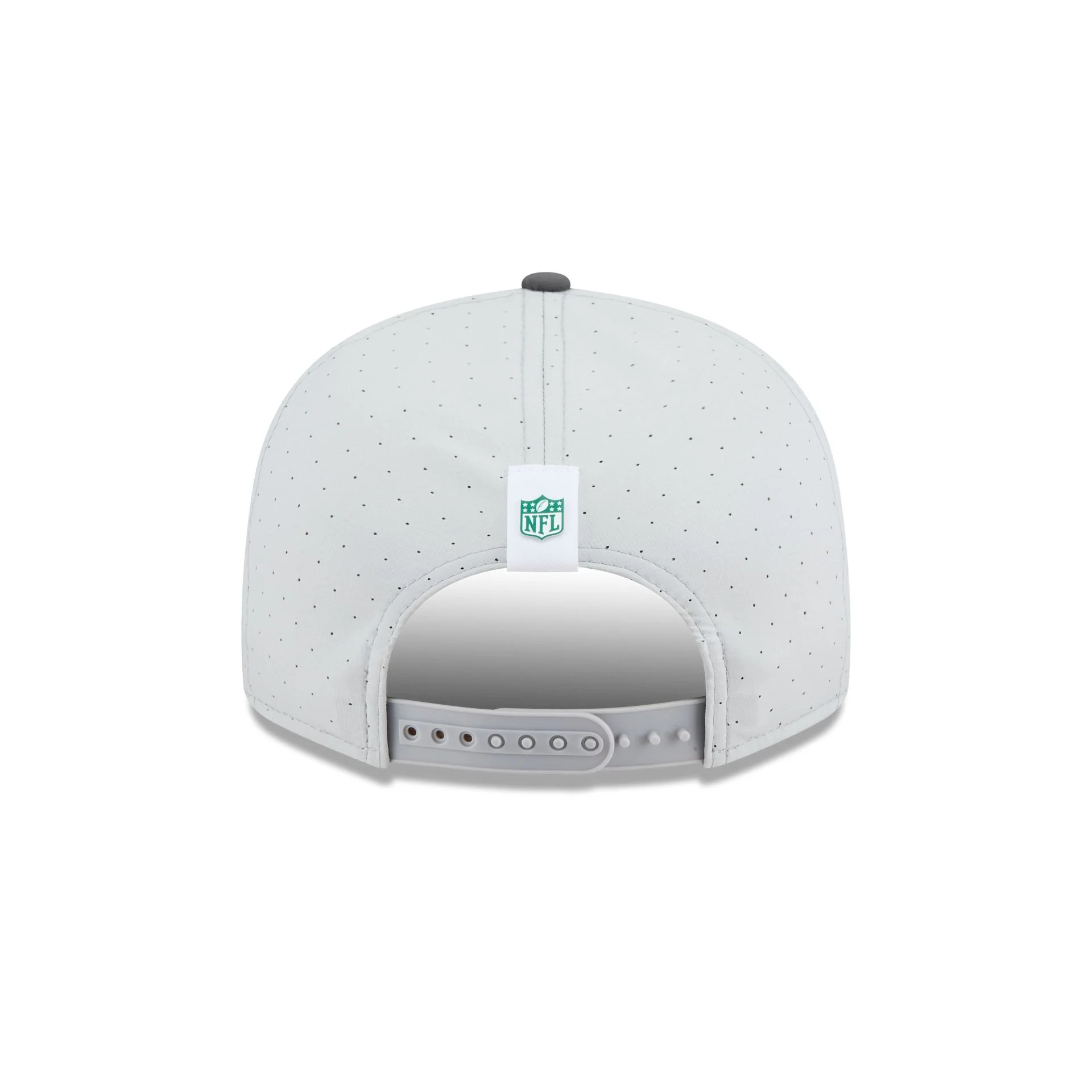 New York Jets 2025 Training Gray Split Panel 9FIFTY Snapback Hat - Image 6
