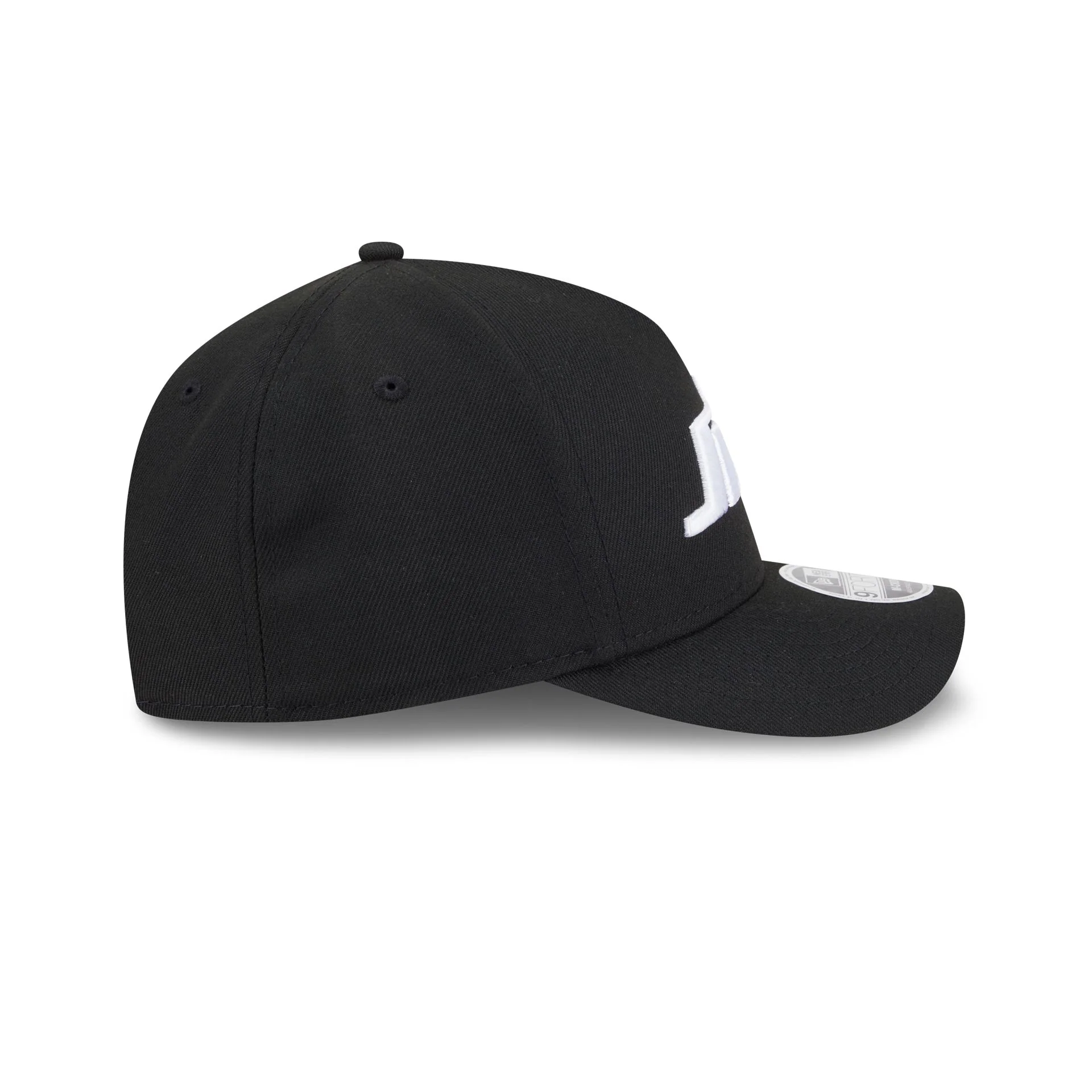 New York Jets Black & White 9FORTY M-Crown A-Frame Snapback Hat - Image 5