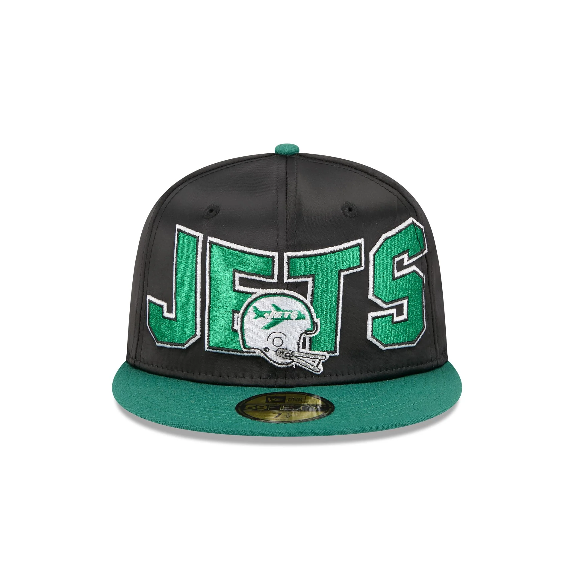 New York Jets Bold Satin 59FIFTY Fitted Hat - Image 2