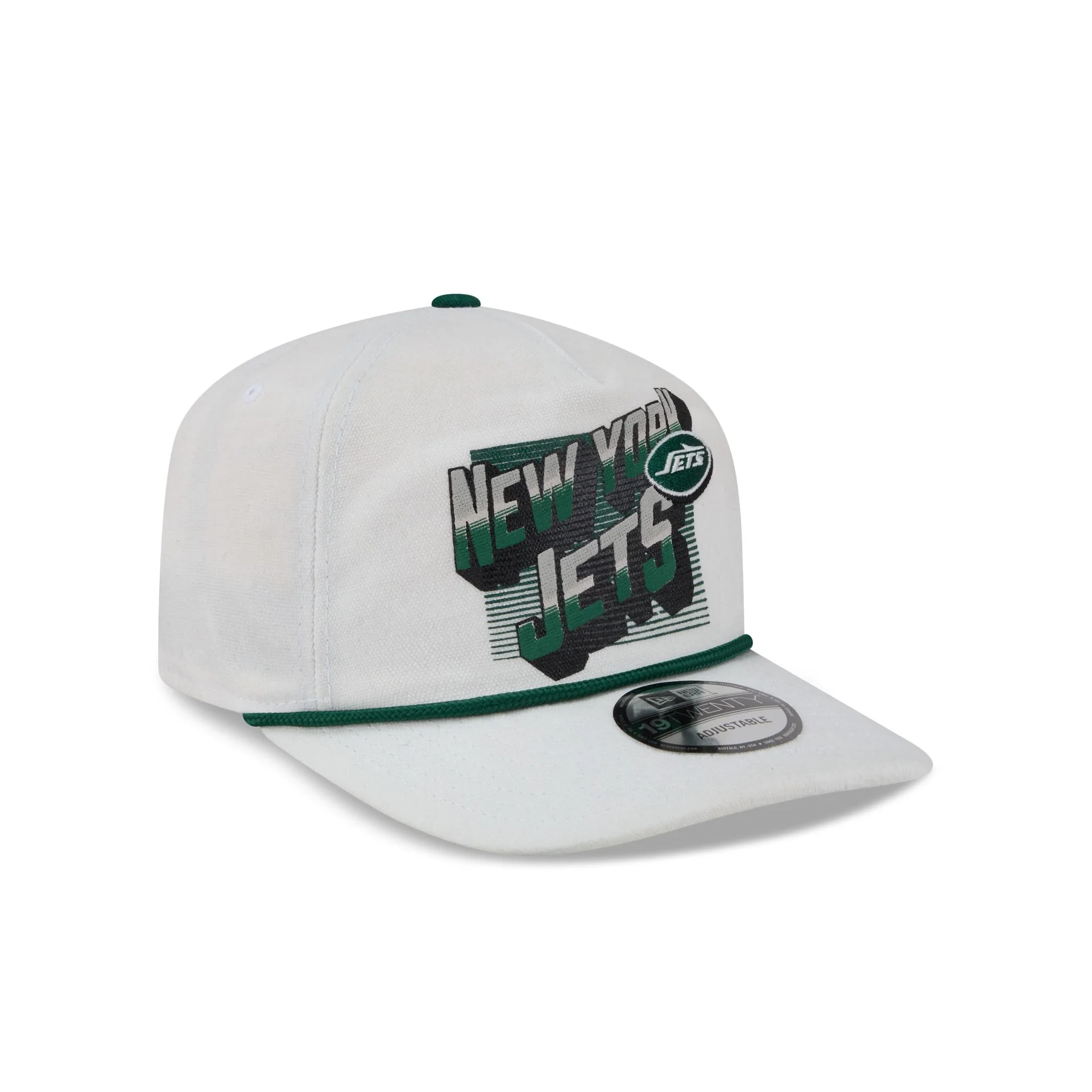 New York Jets Duck Cloth 19TWENTY Adjustable Hat - Image 3