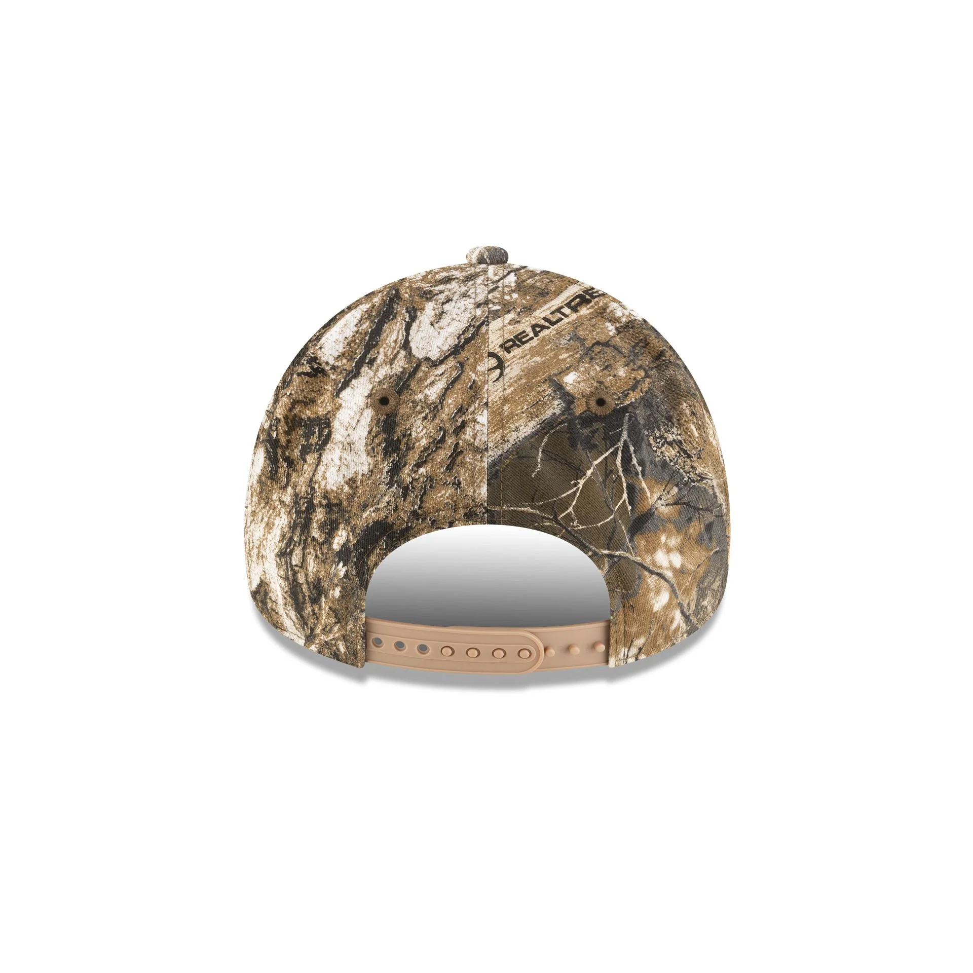 New York Knicks 1964-1992 Hardwood Classics Realtree 9FORTY A-Frame Snapback Hat - Image 6