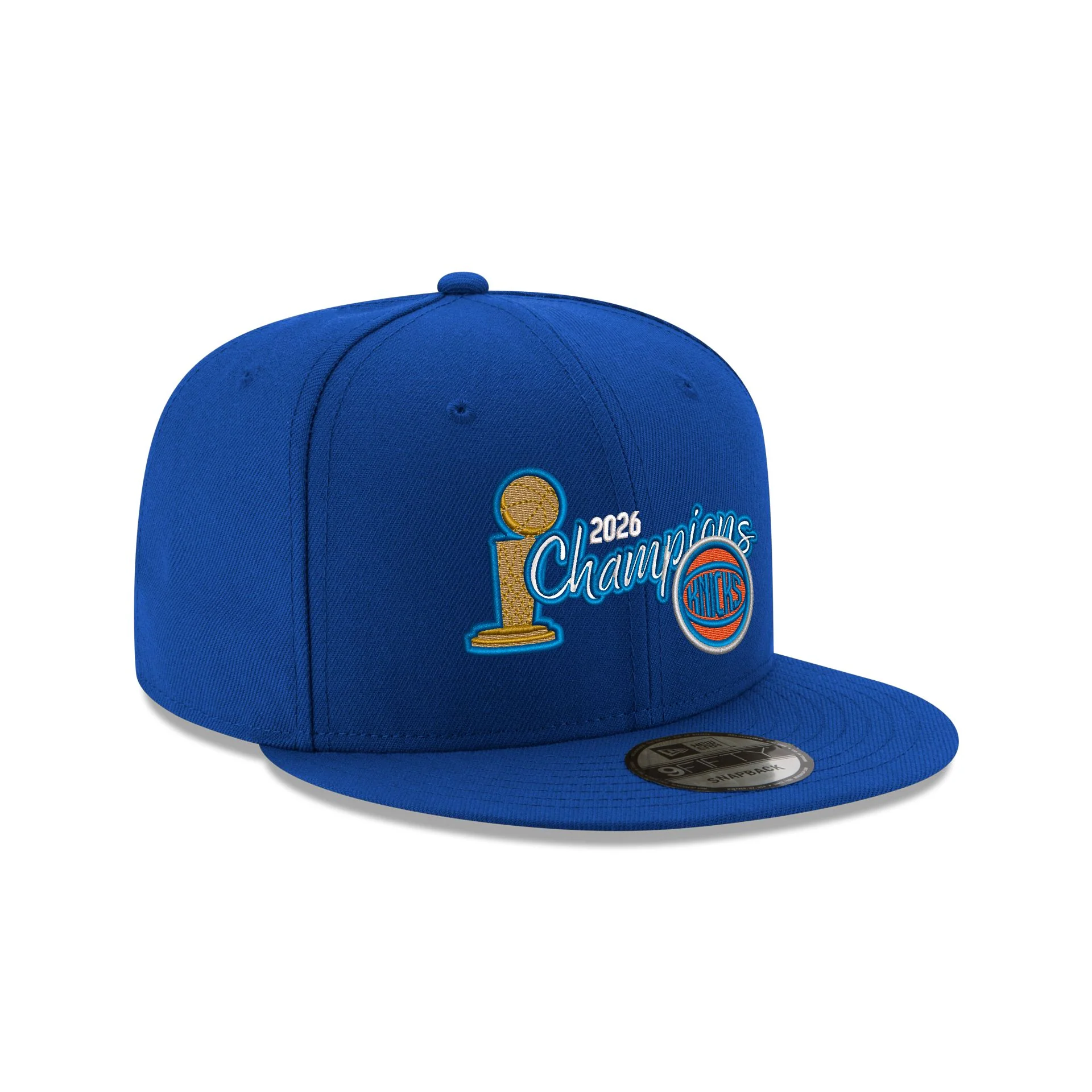 New York Knicks 2026 Champions Script 9FIFTY Snapback Hat - Image 3