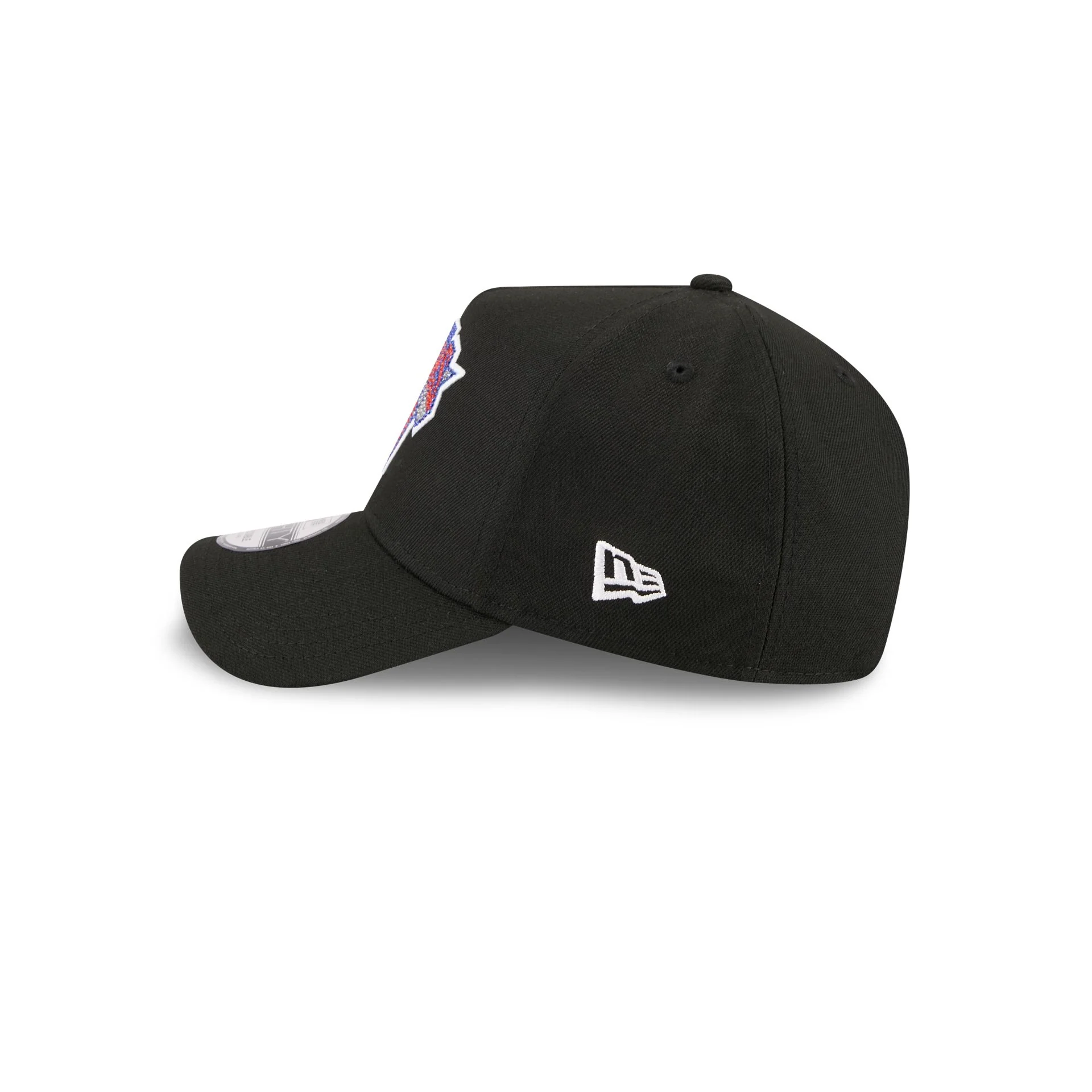 New York Knicks 2026 Draft Black 9FORTY A-Frame Snapback Hat - Image 4