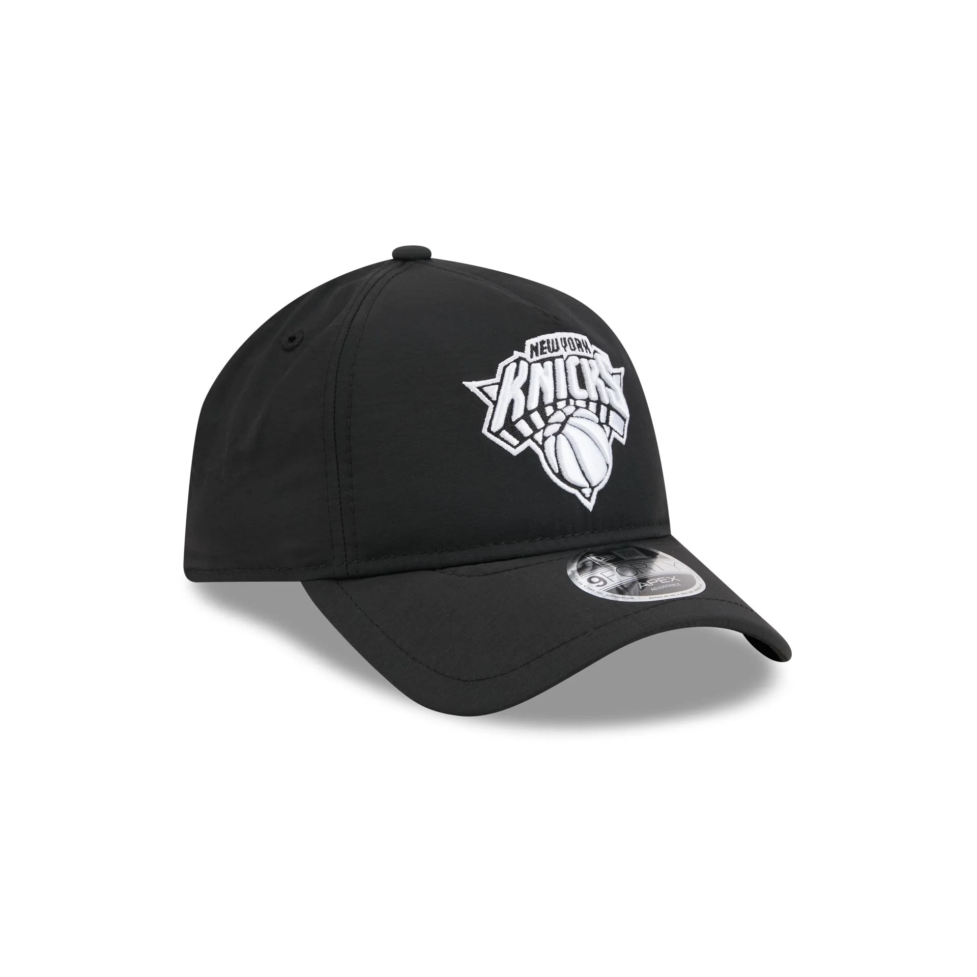 New York Knicks Black 9FORTY APEX Snapback Hat - Image 3
