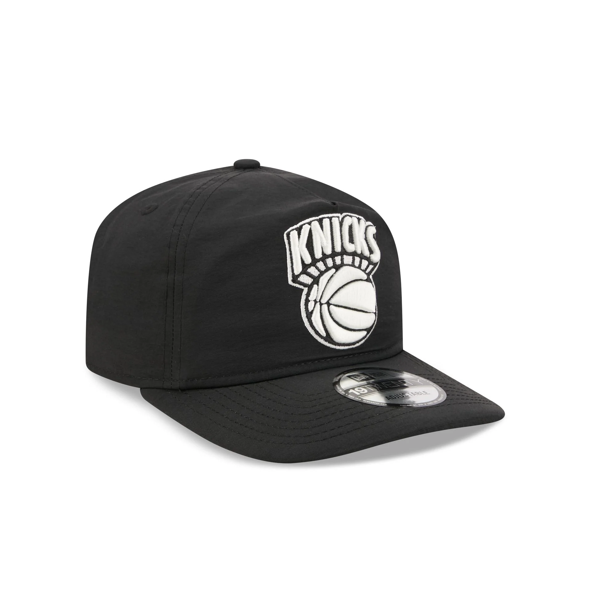 New York Knicks Black Nylon 19TWENTY Adjustable Hat - Image 3
