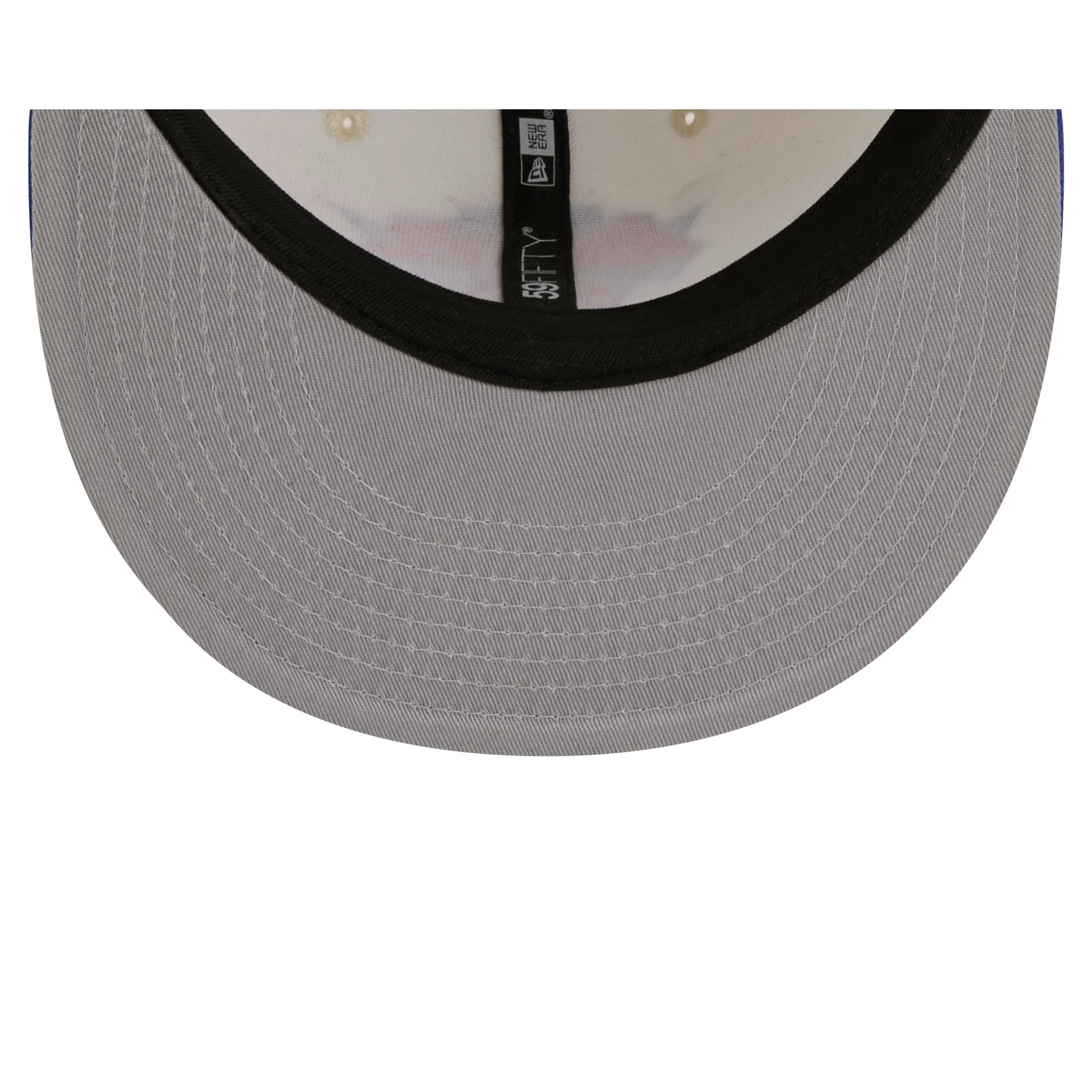 New York Knicks Chrome White Basic 59FIFTY Fitted Hat - Image 7