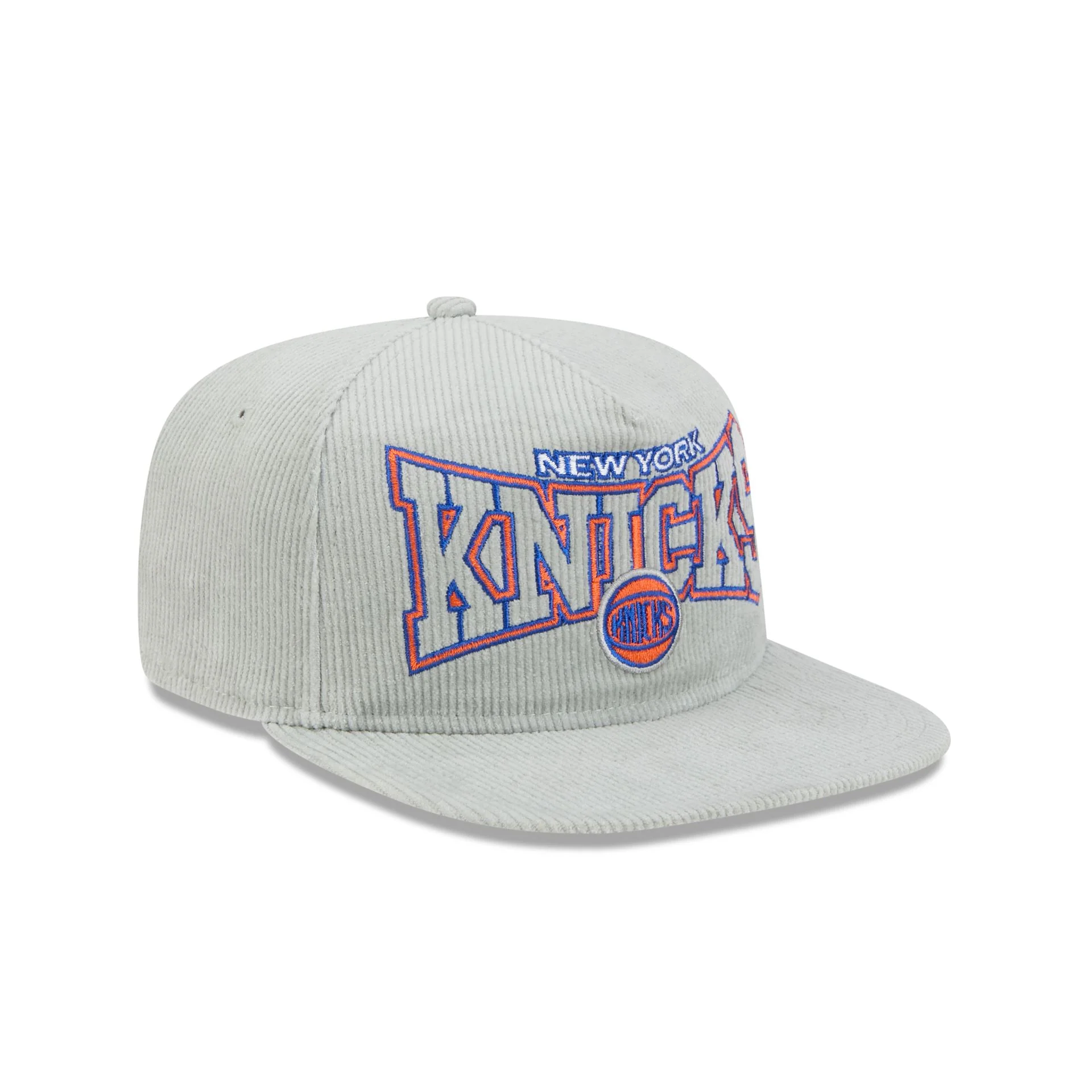 New York Knicks Gray Cord Golfer Hat - Image 3
