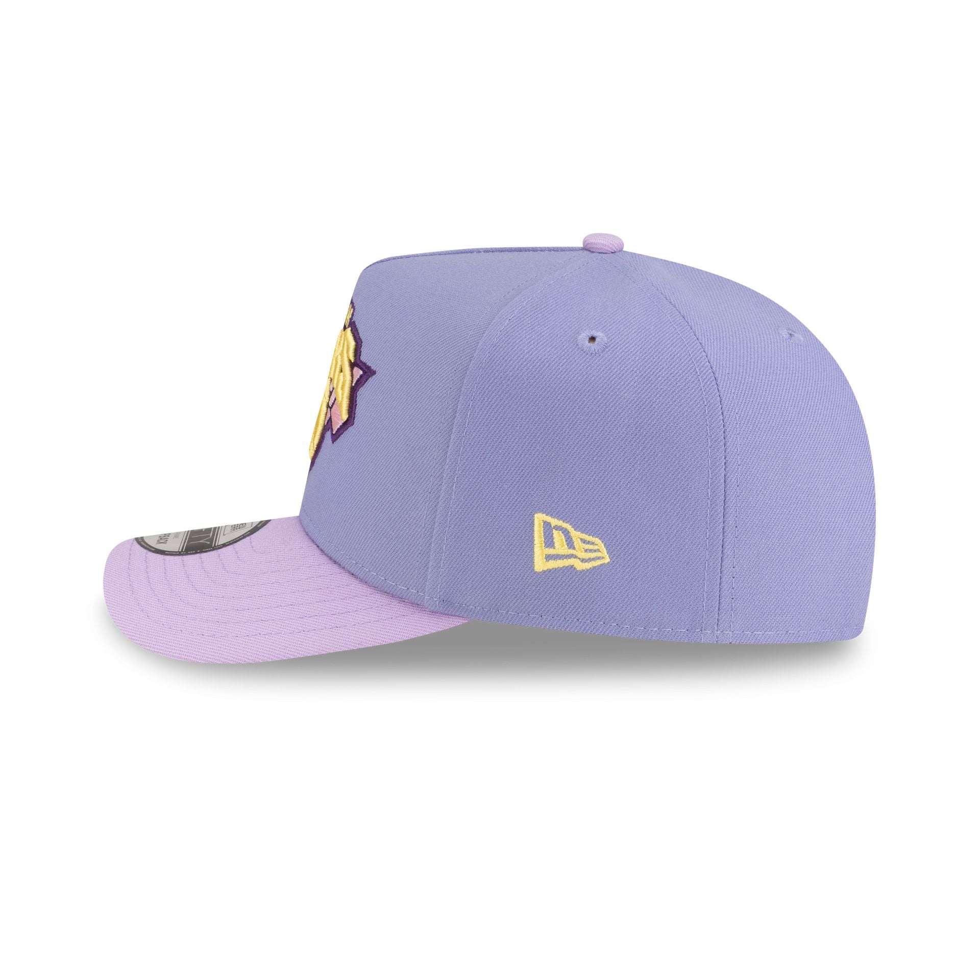 New York Knicks Lavender 9FIFTY A-Frame Snapback Hat - Image 5