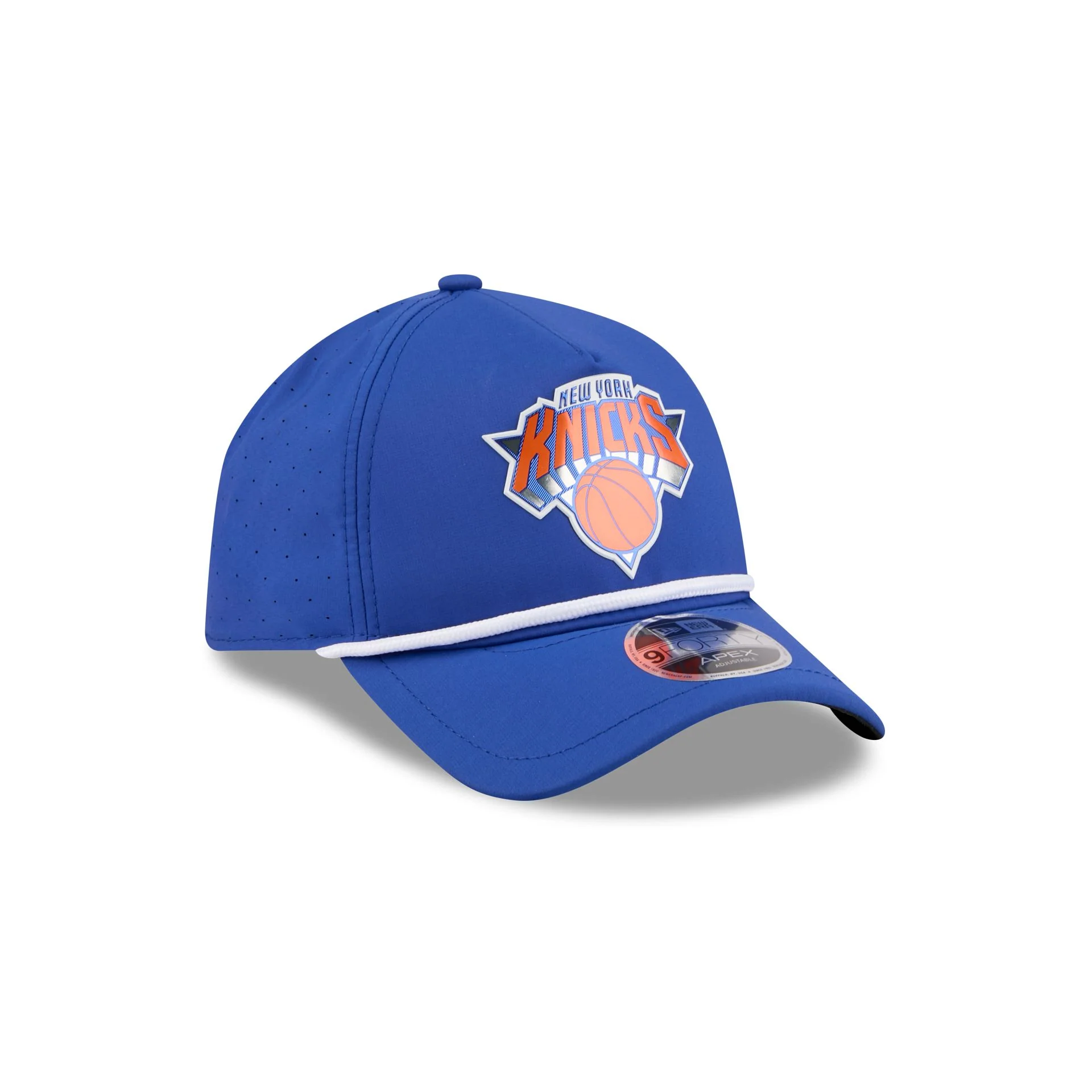 New York Knicks Performance 9FORTY APEX Snapback Hat - Image 3