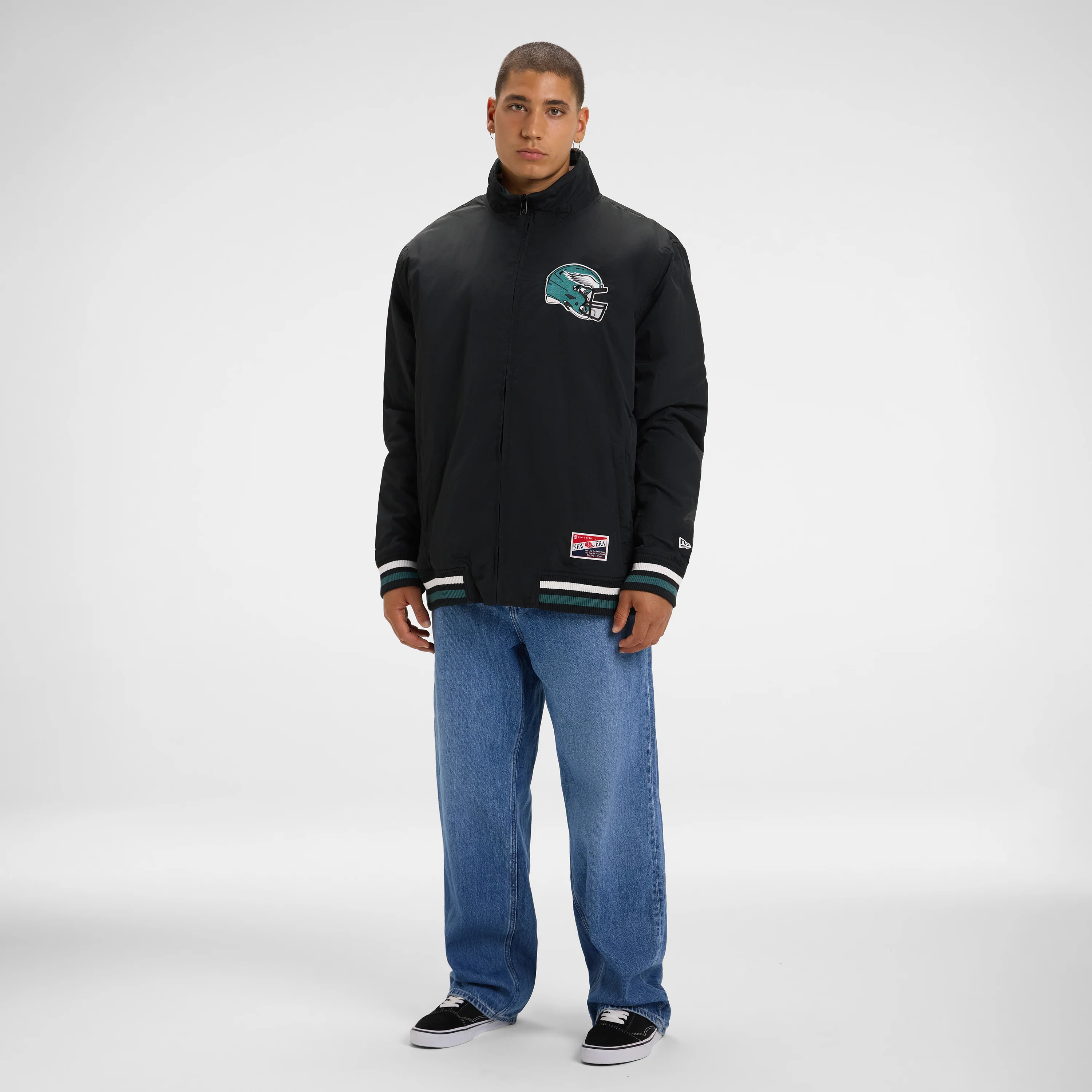 Anaheim Ducks Throwback Nylon Jacket - Image 6