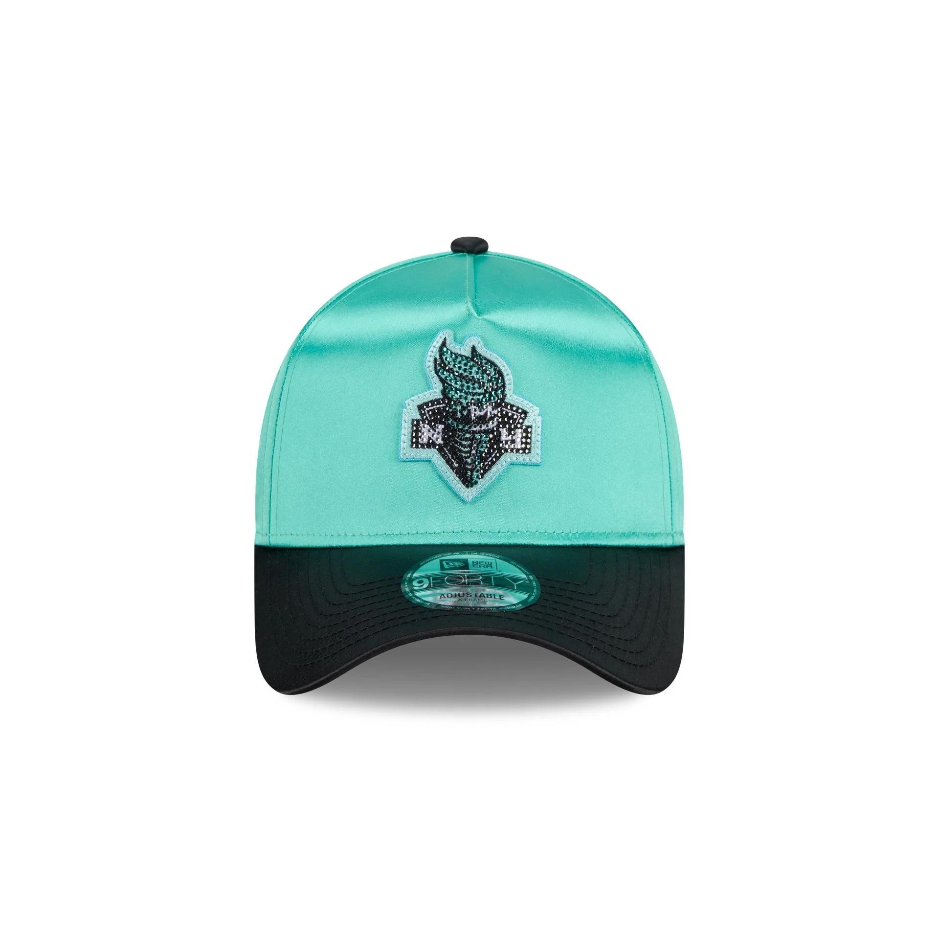 New York Liberty 2026 Draft Satin 9FORTY A-Frame Snapback Hat - Image 2