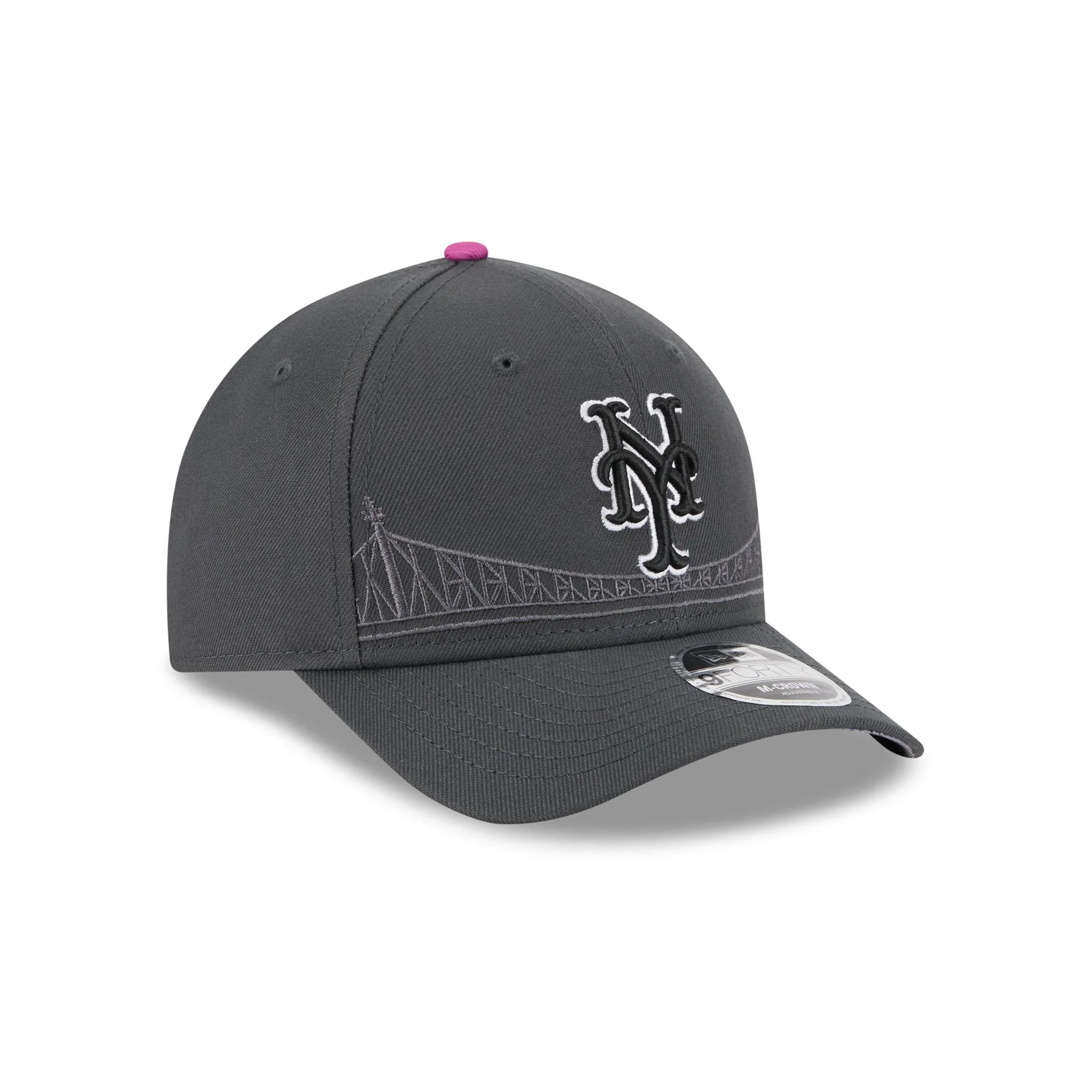 New York Mets 2026 City Connect 9FORTY M-Crown Snapback Hat - Image 3